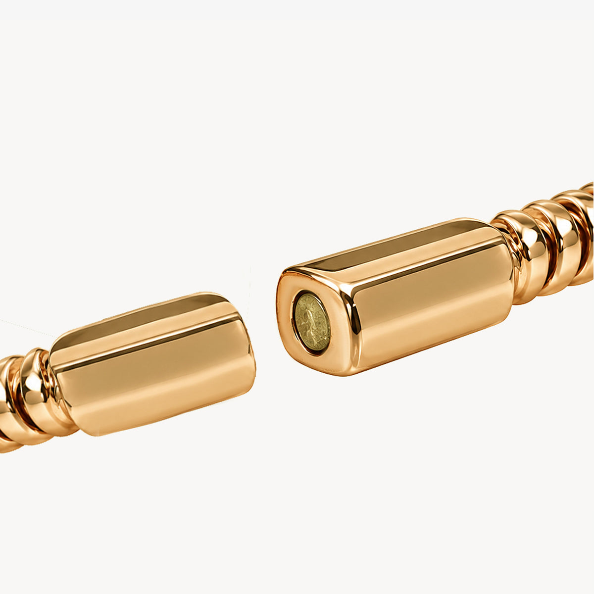 Brățară din aur roz 18K cu diamante 0,18 ct – detaliu