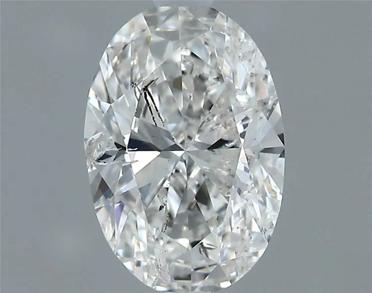 0.81ct Oval Natural Diamond (Colour F, Clarity SI2, Cut VG, IGI Certified)