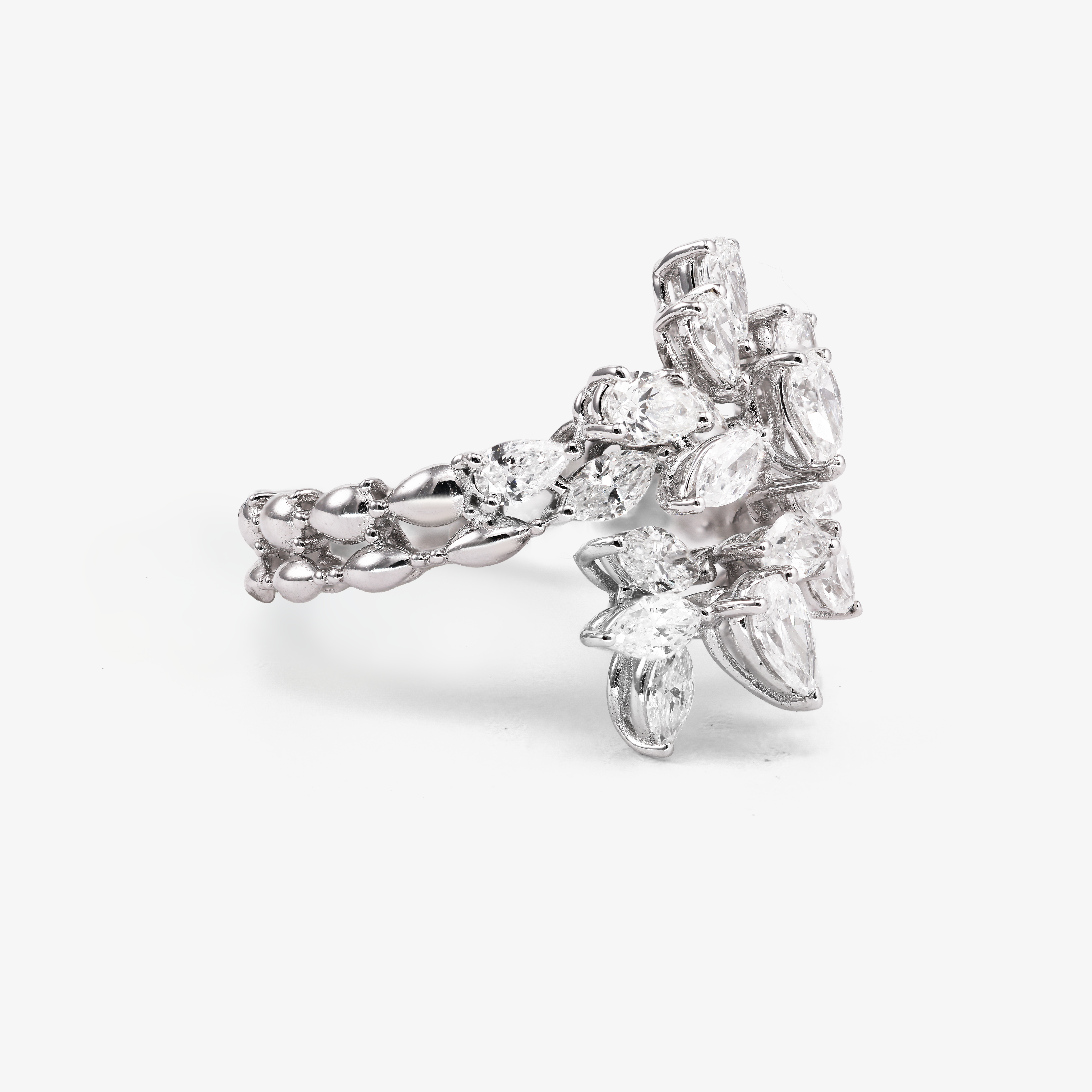 Inel aur 18k cu diamante 2.58 ct