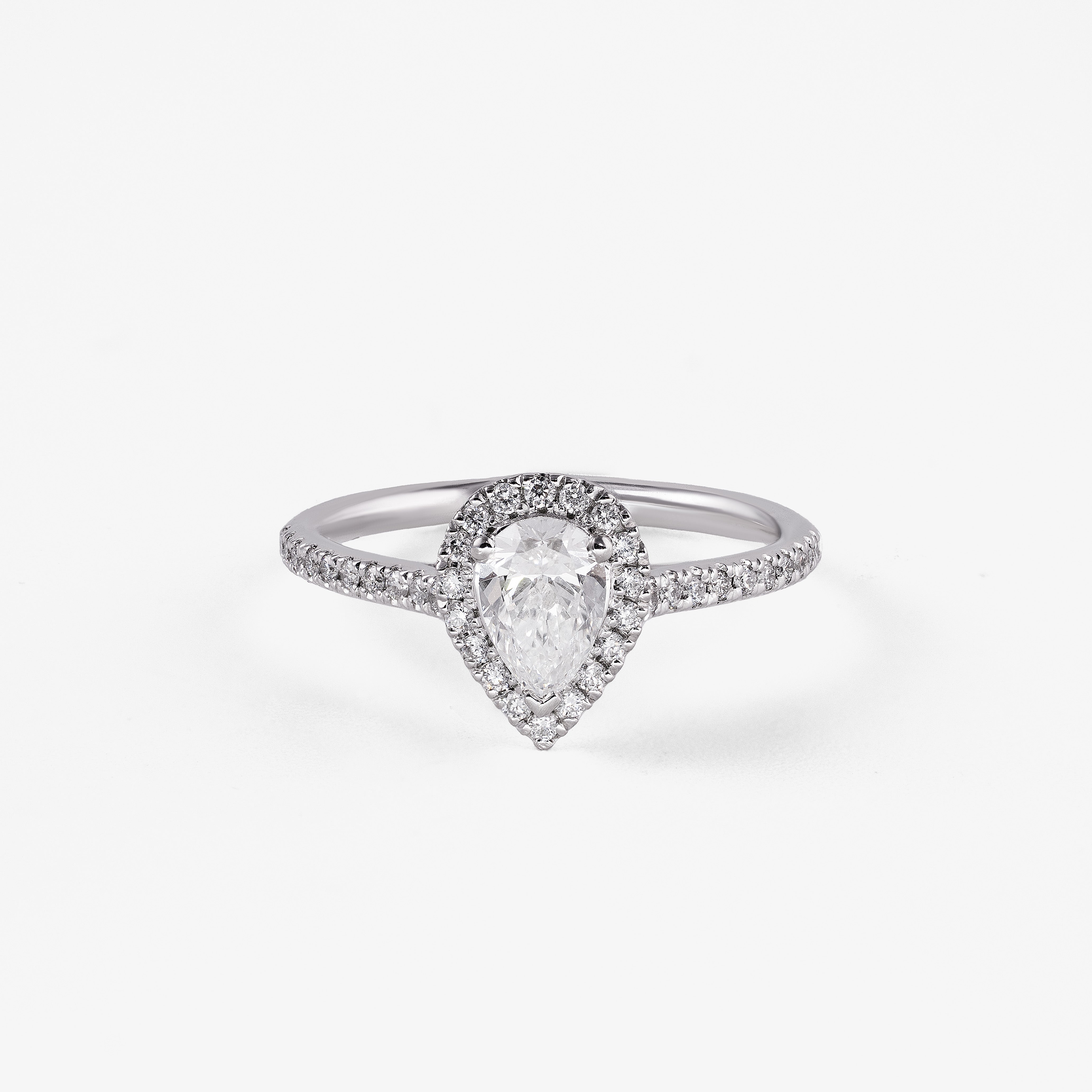 Inel de logodna din platina cu diamant 0.60 ct- Certificat GIA