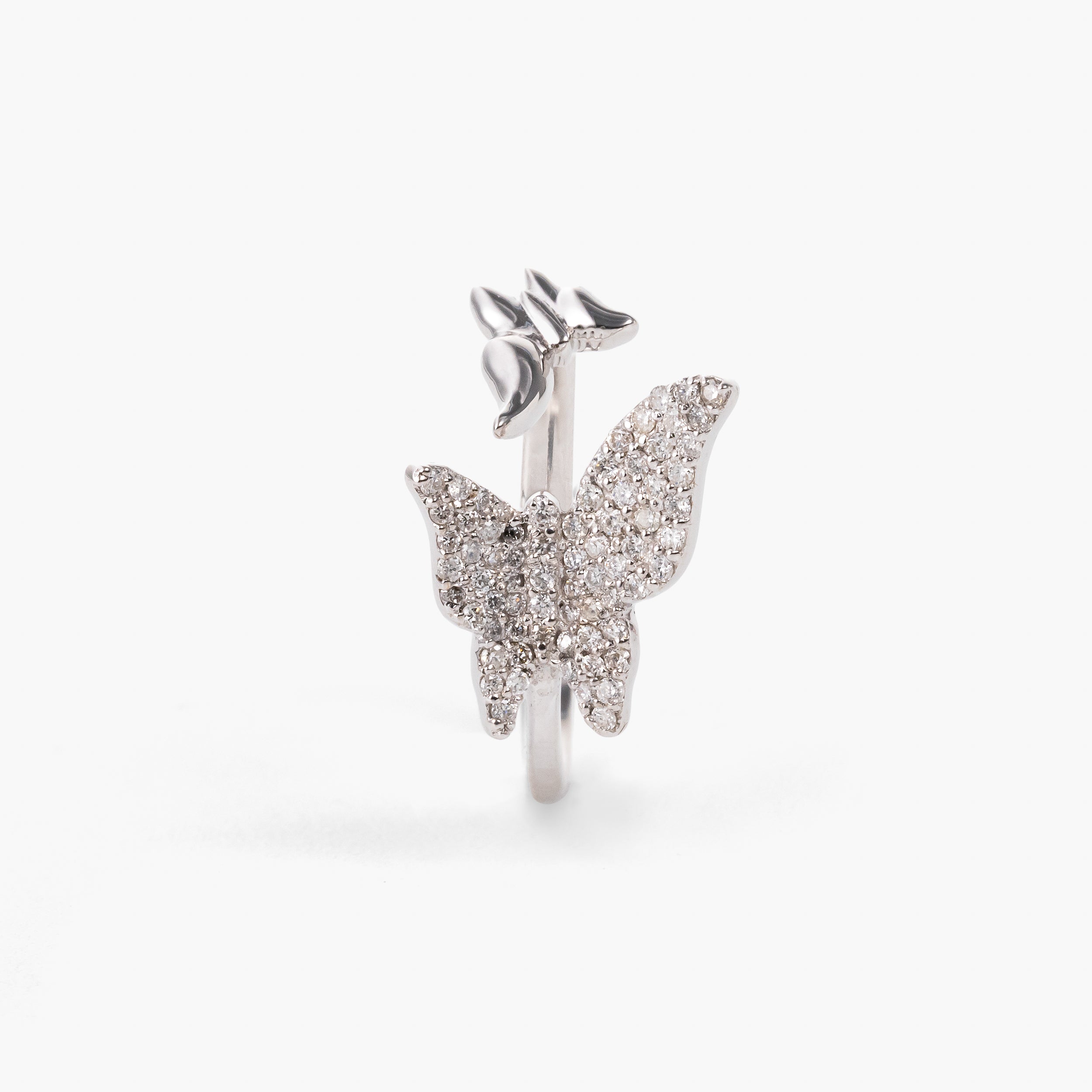 Inel aur 18k cu diamante 0.36 ct