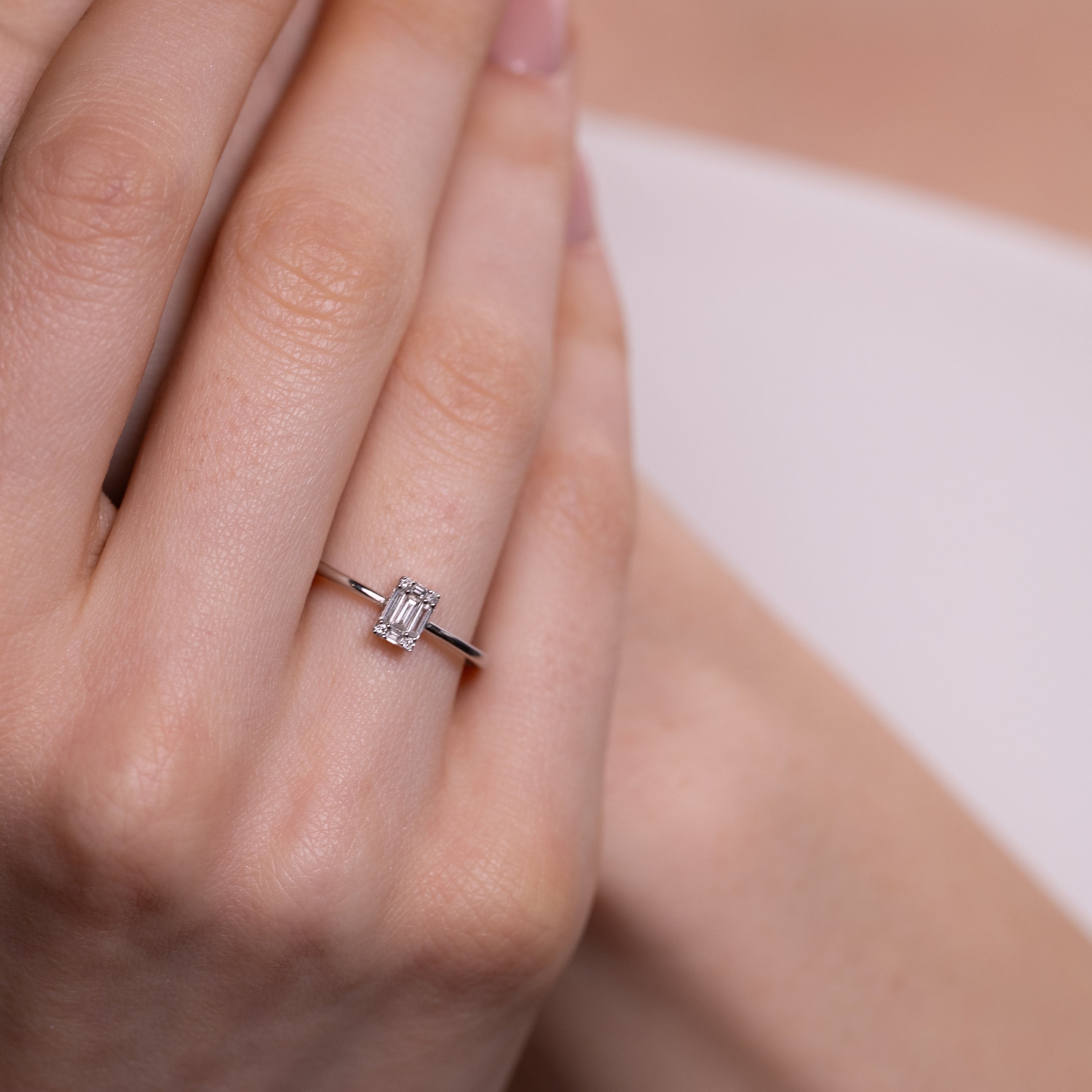 HELGA RING WITH DIAMONDS