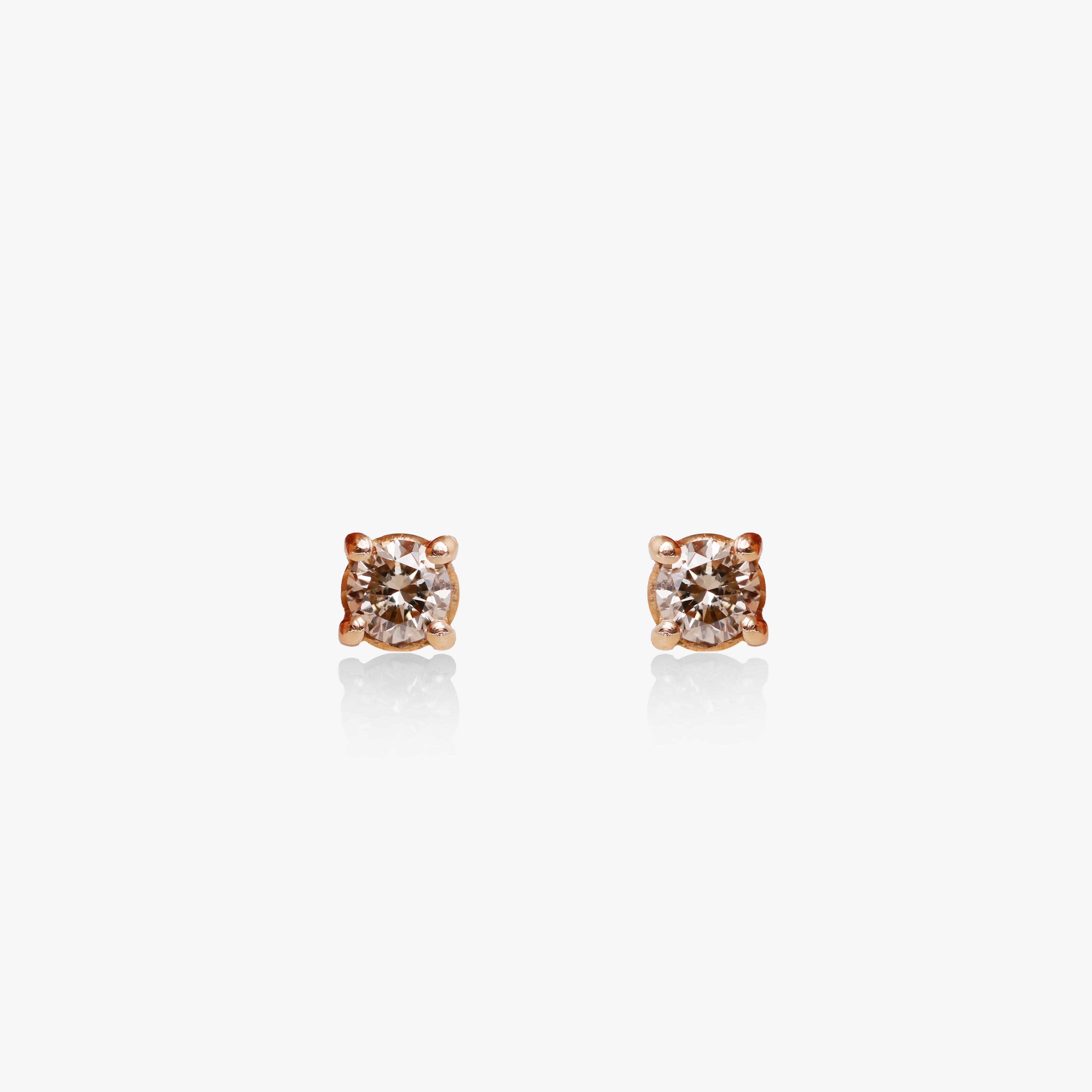 Spotlight Brown Diamond Earrings