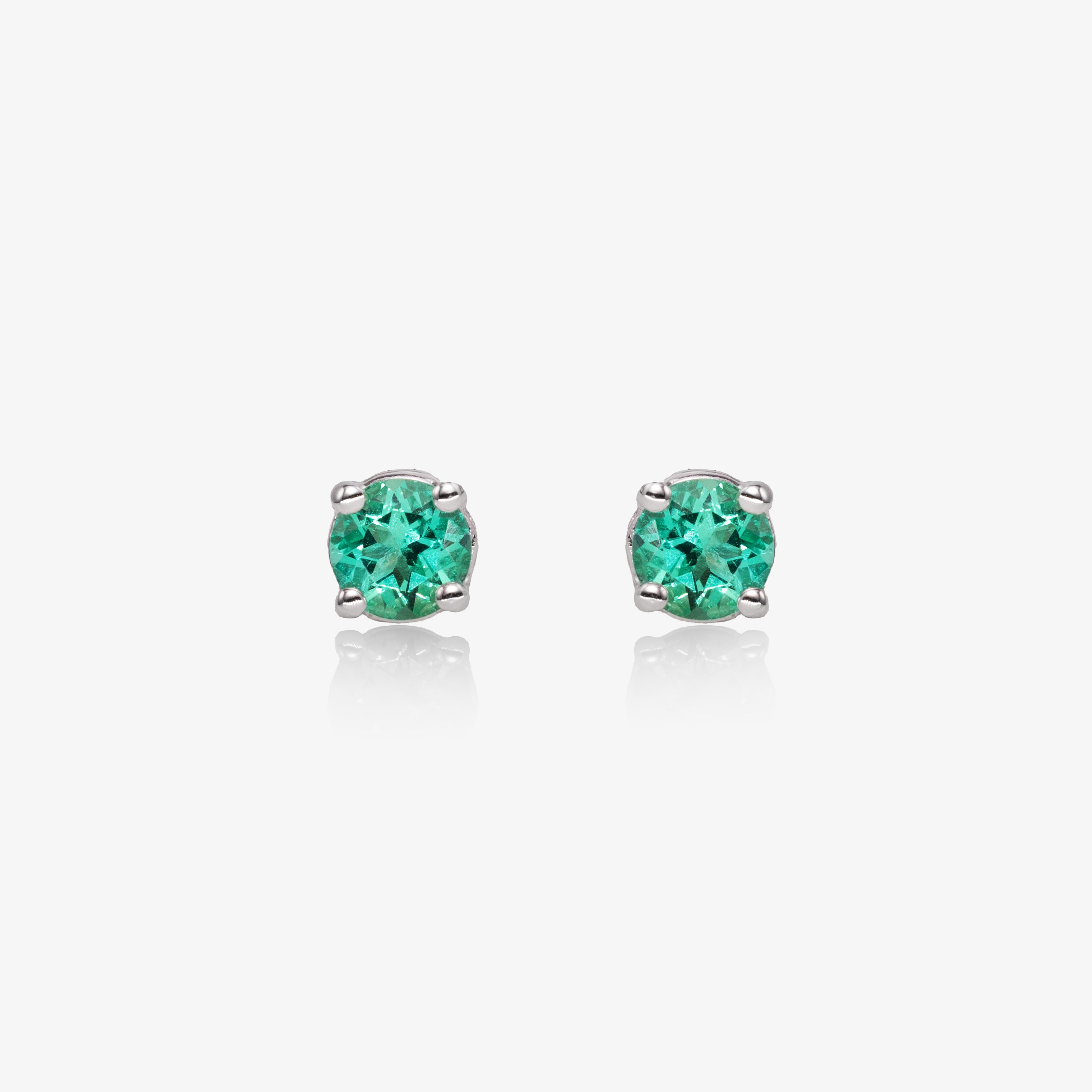Emerald Spotlight Earrings