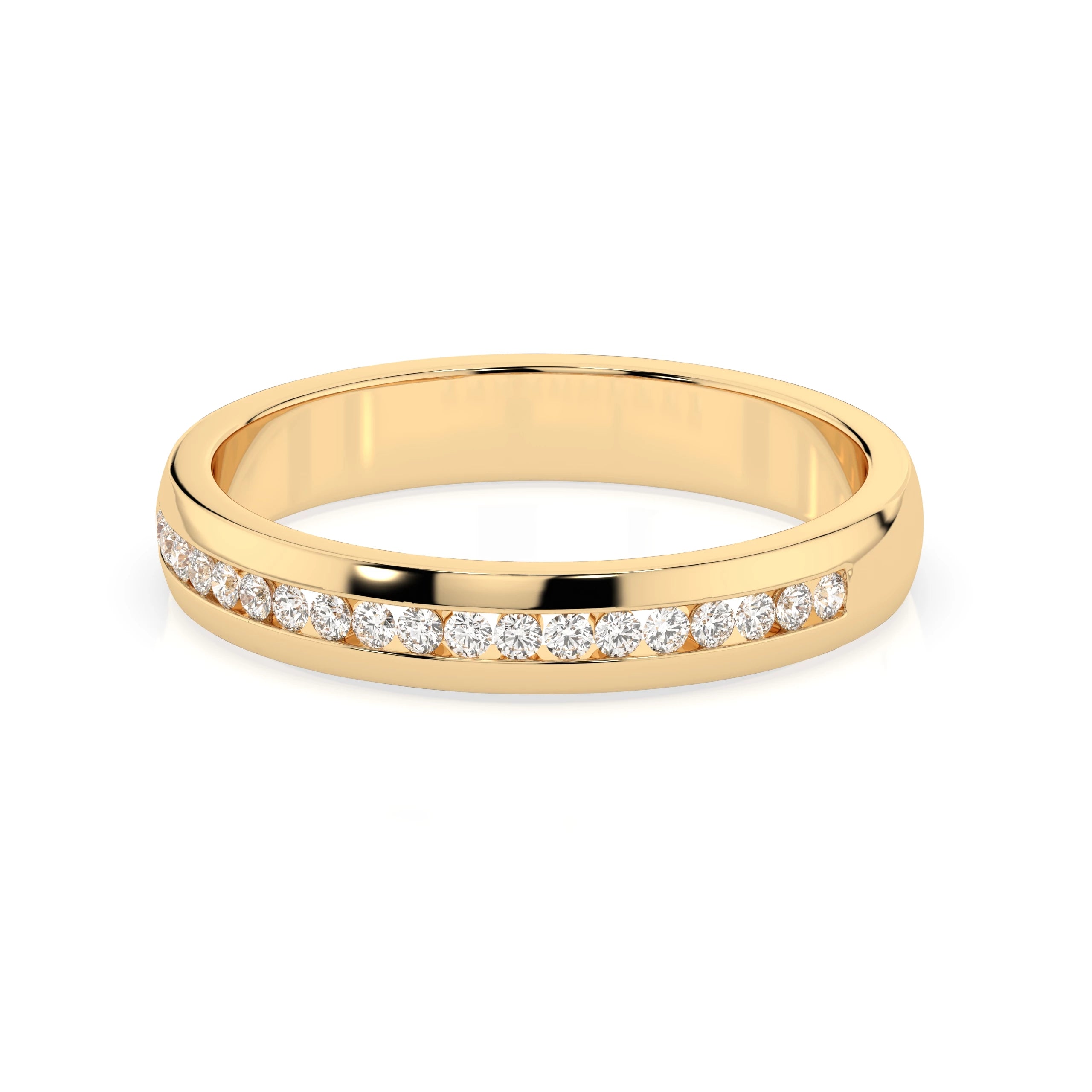 Inel din Aur cu Diamante Rotunde Briliant 0.15 CT
