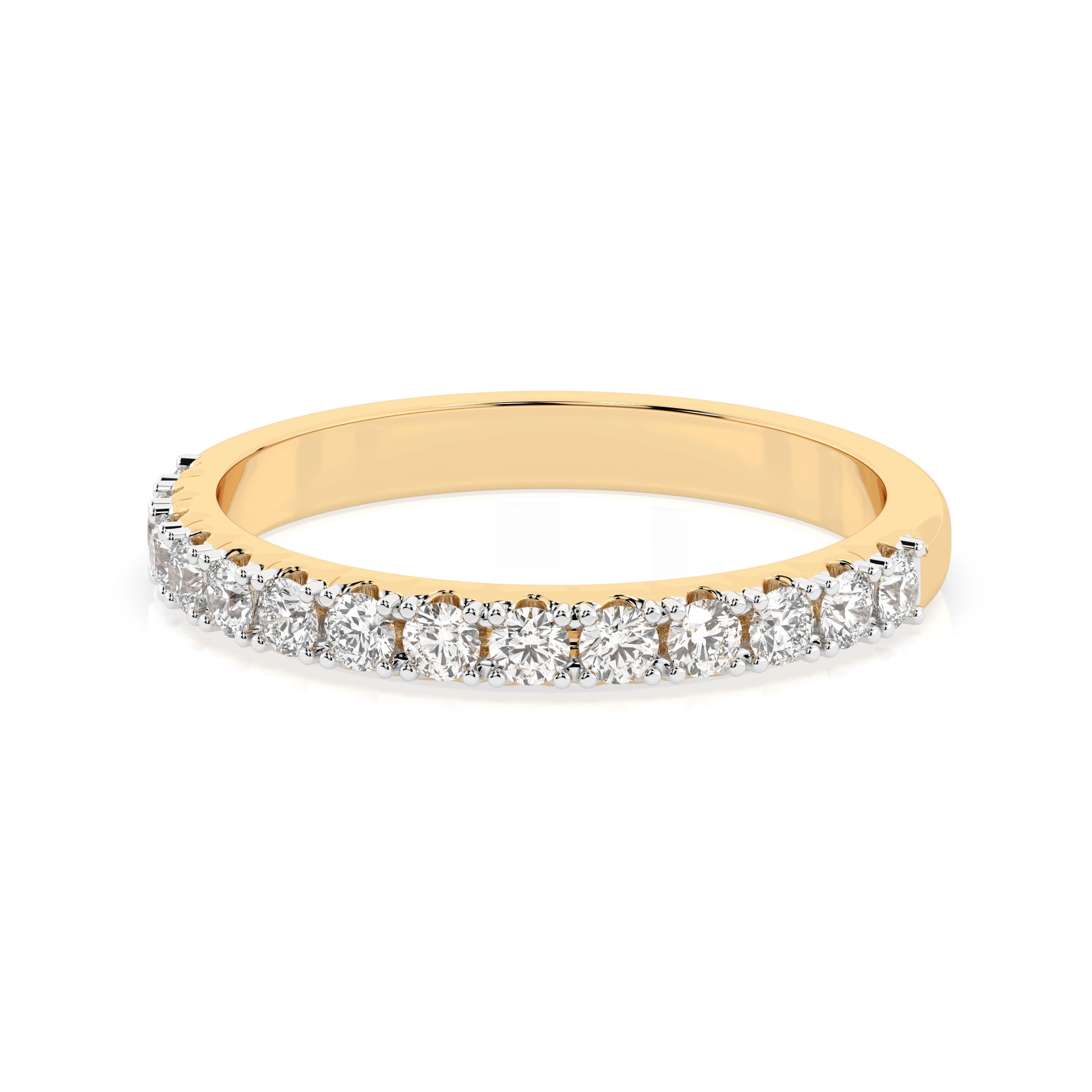 Inel din Aur cu Diamante Rotunde Briliant 0.42 CT