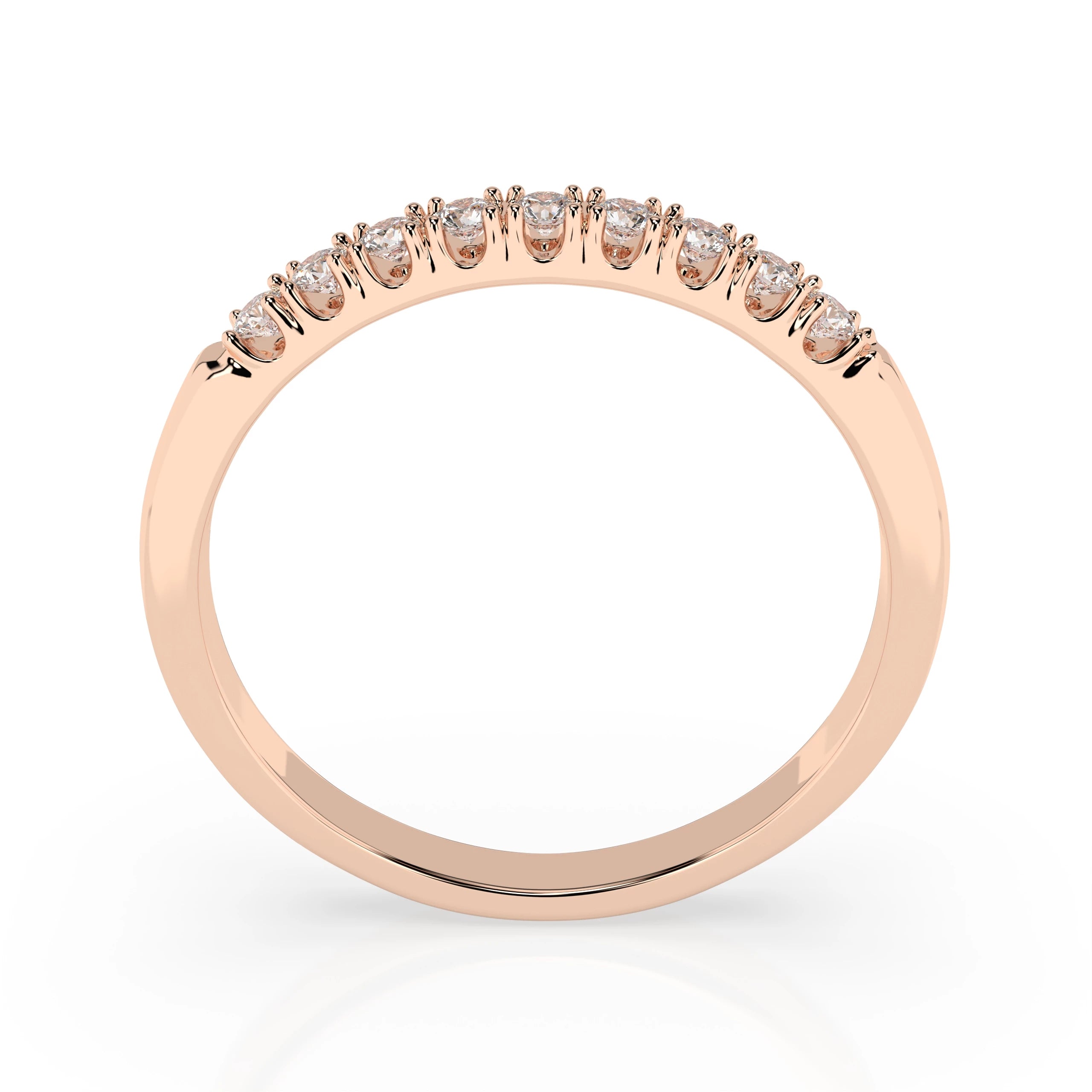 Inel din Aur cu Diamante Rotunde Briliant 0.18 CT