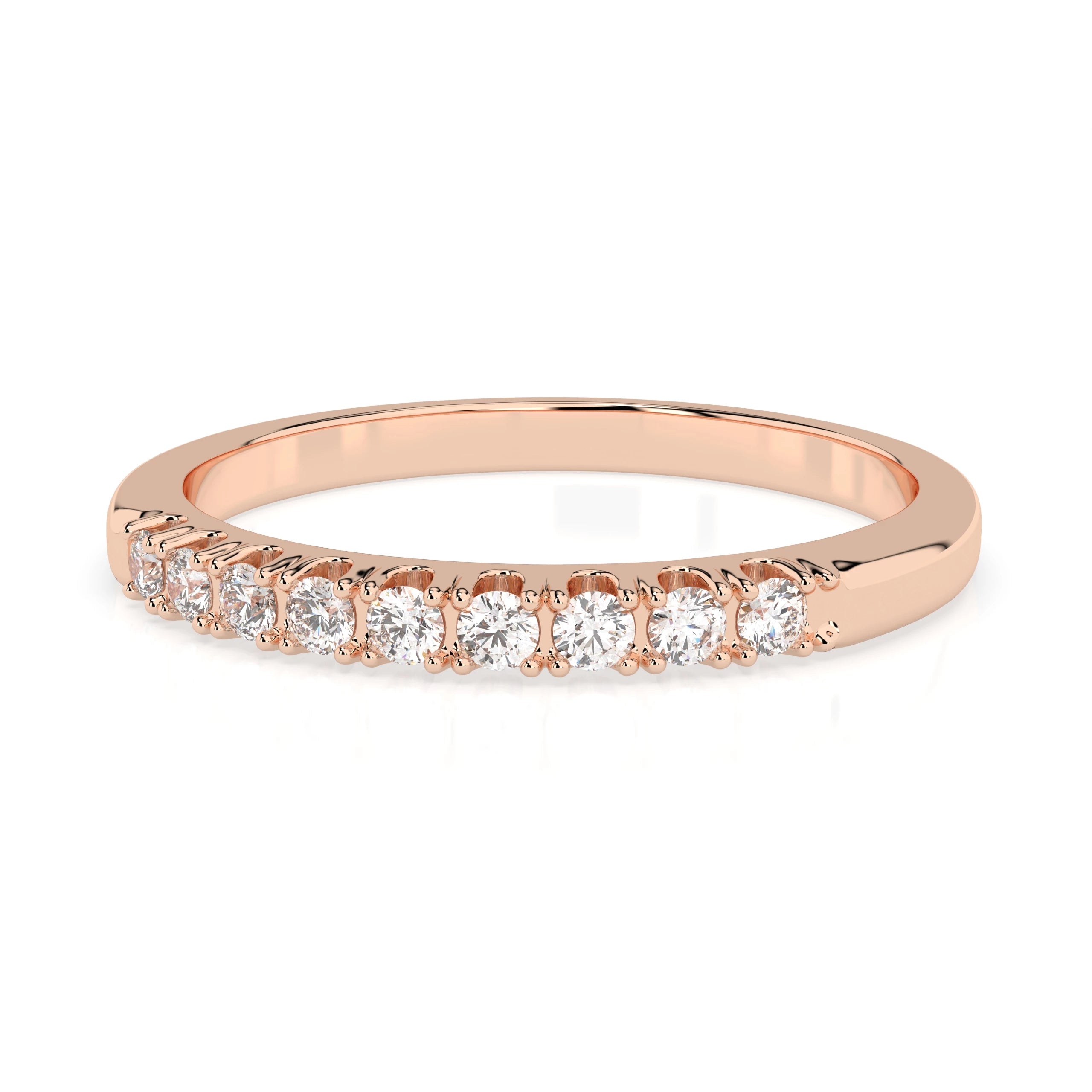 Inel din Aur cu Diamante Rotunde Briliant 0.18 CT