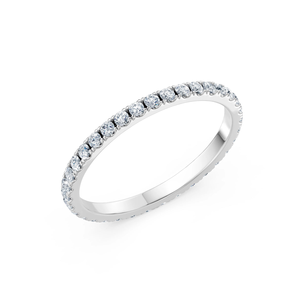 Inel din Aur cu Diamante, Forma Rotund Briliant, 0,53 CT