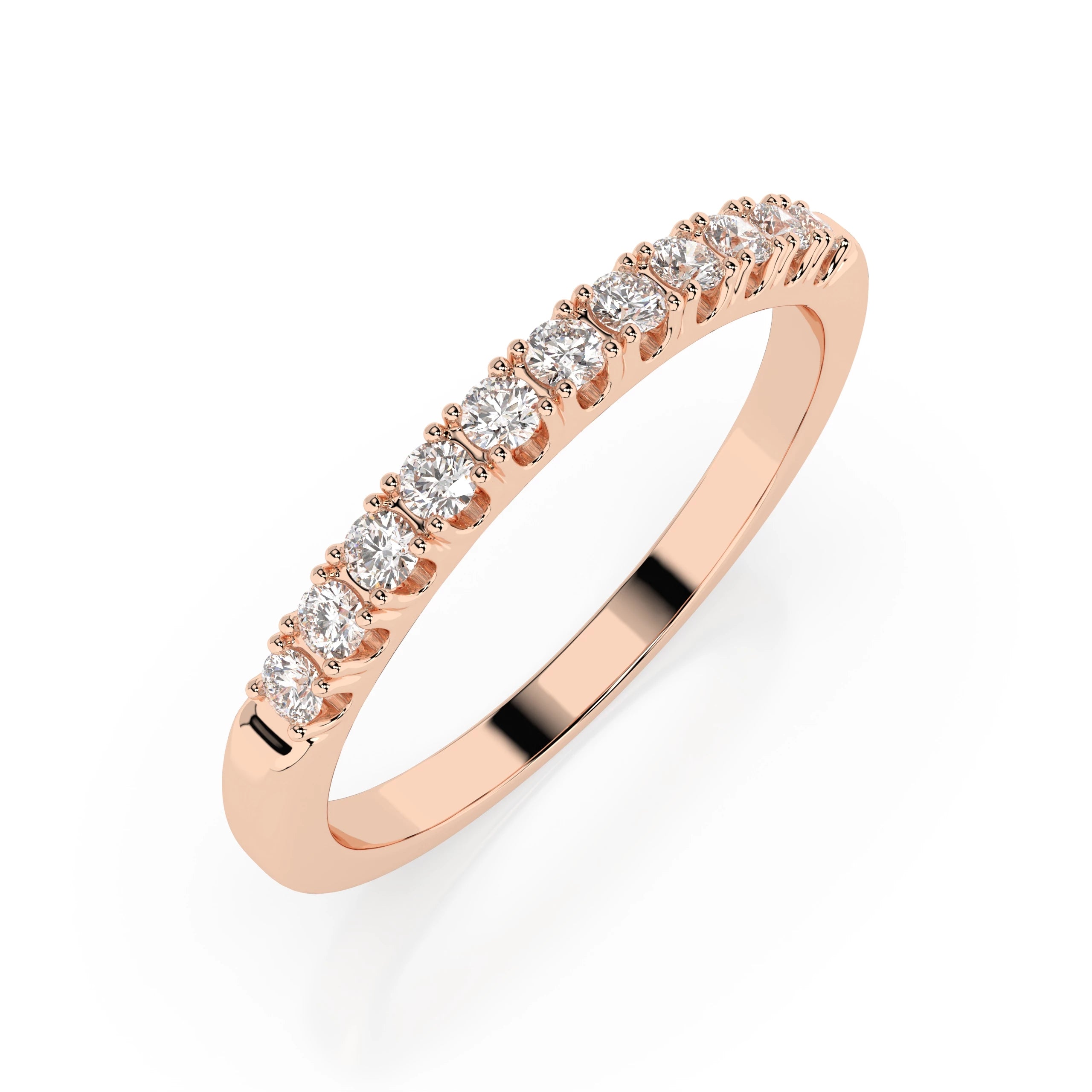 Inel din Aur cu Diamante Rotunde Briliant 0.22 CT