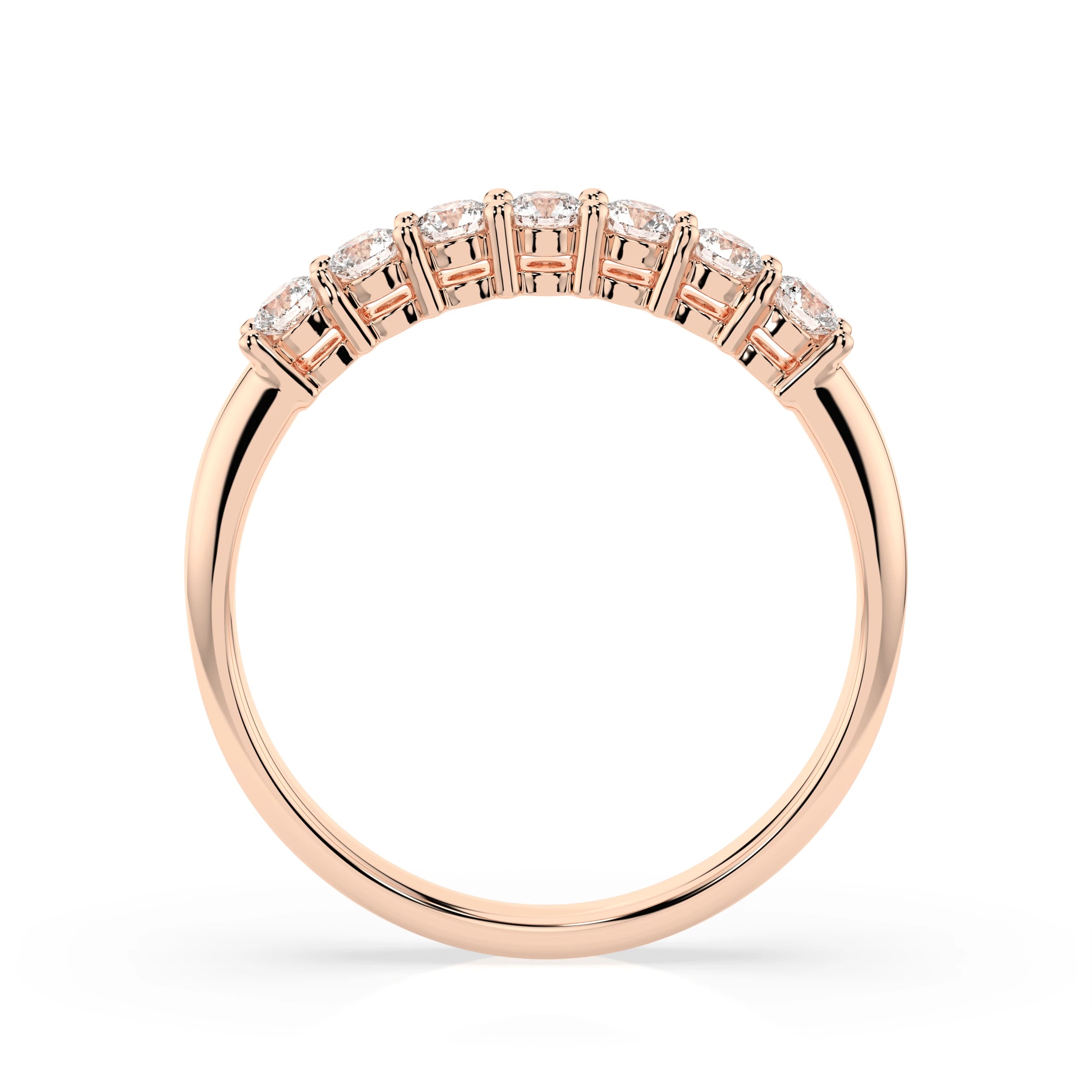 Inel din Aur cu Diamante Rotunde Briliant 0.42 CT