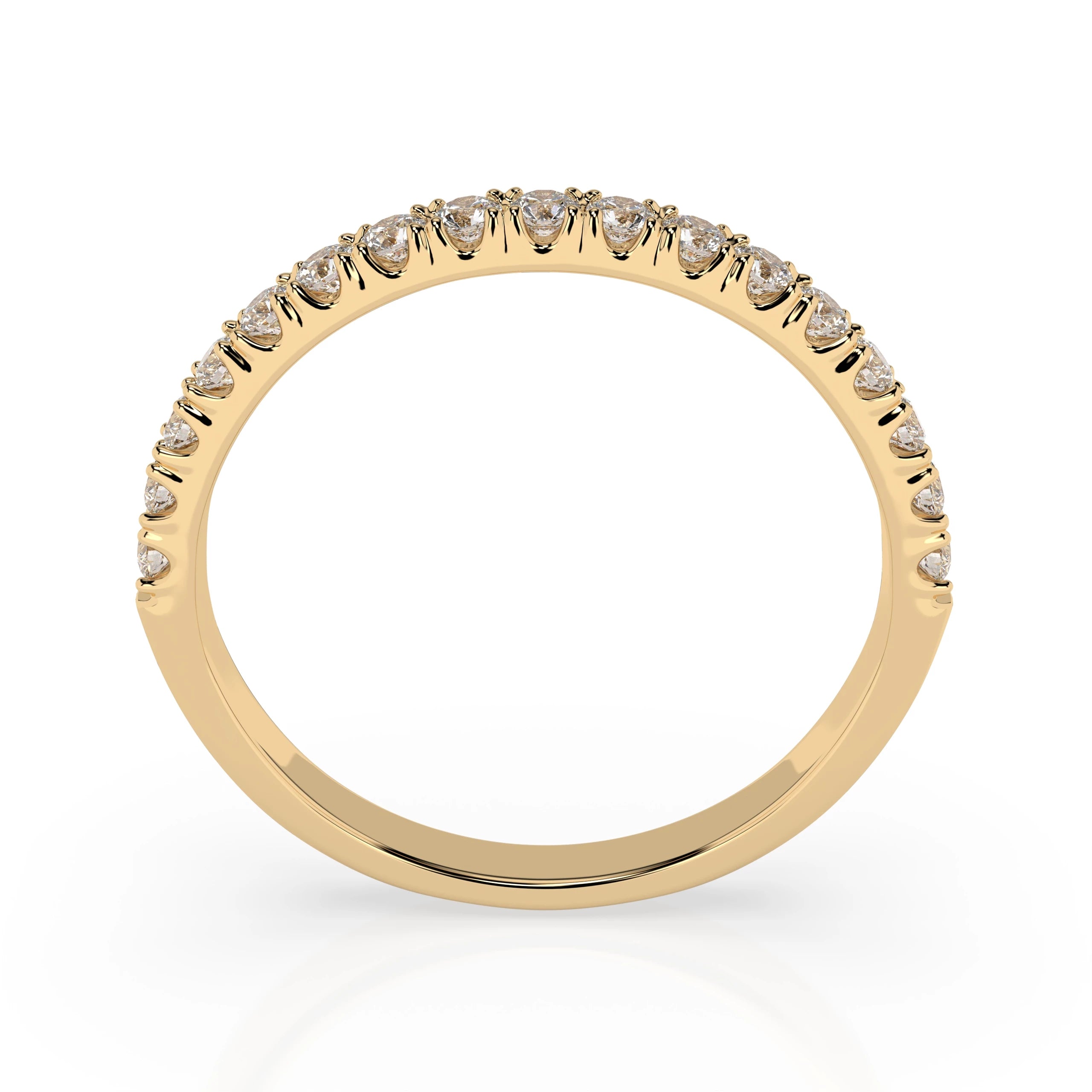 Inel din Aur cu Diamante Rotunde Briliant 0.34 CT