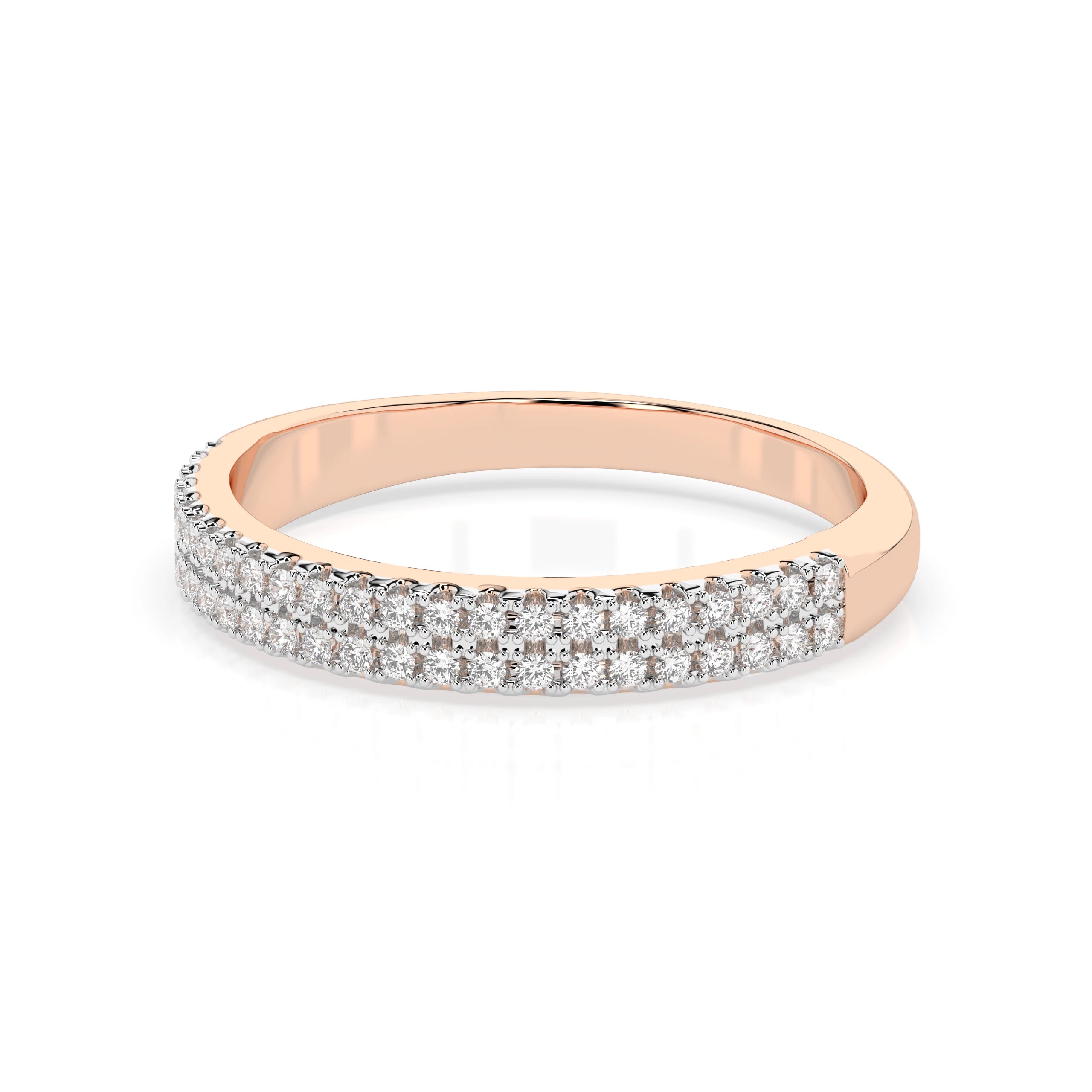 Inel din Aur cu Diamante Rotunde Briliant 0.18 CT