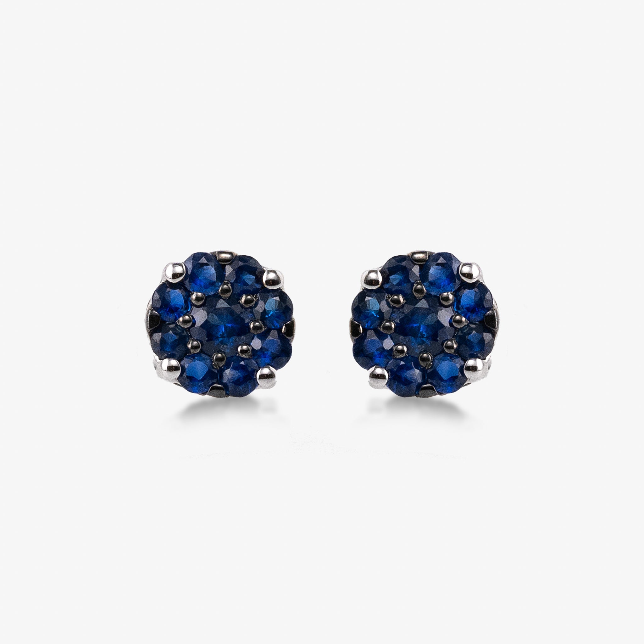 Cercei aur 18k cu safire 1.15 ct