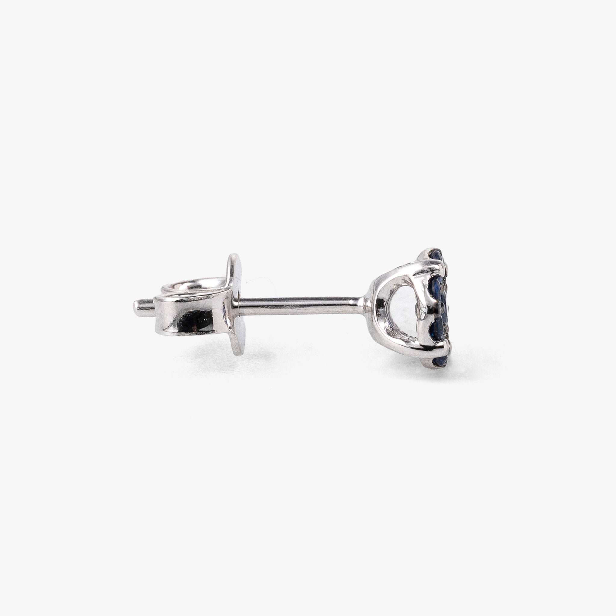 Cercei aur 18k cu safire 1.15 ct