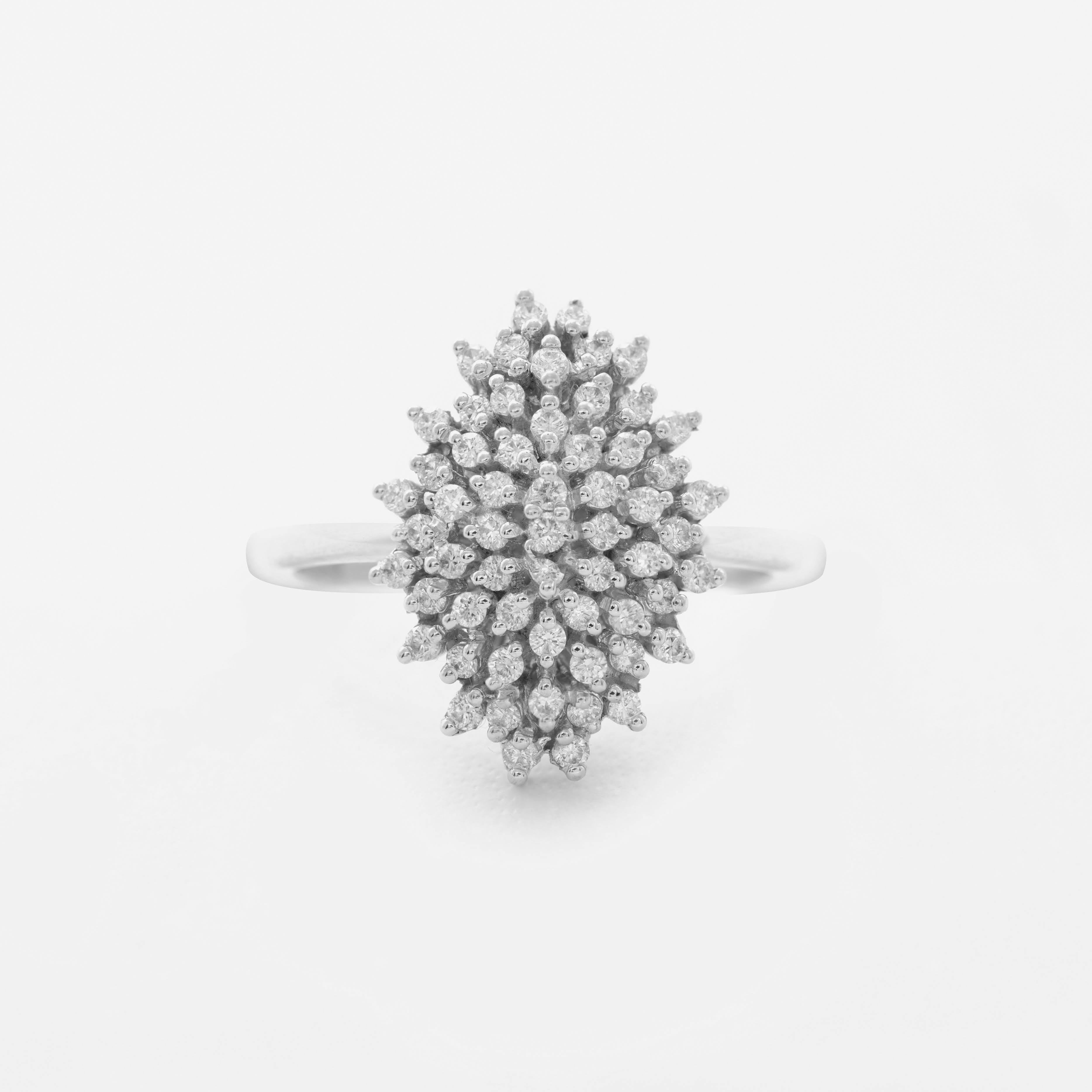 Diamond Starburst Ring