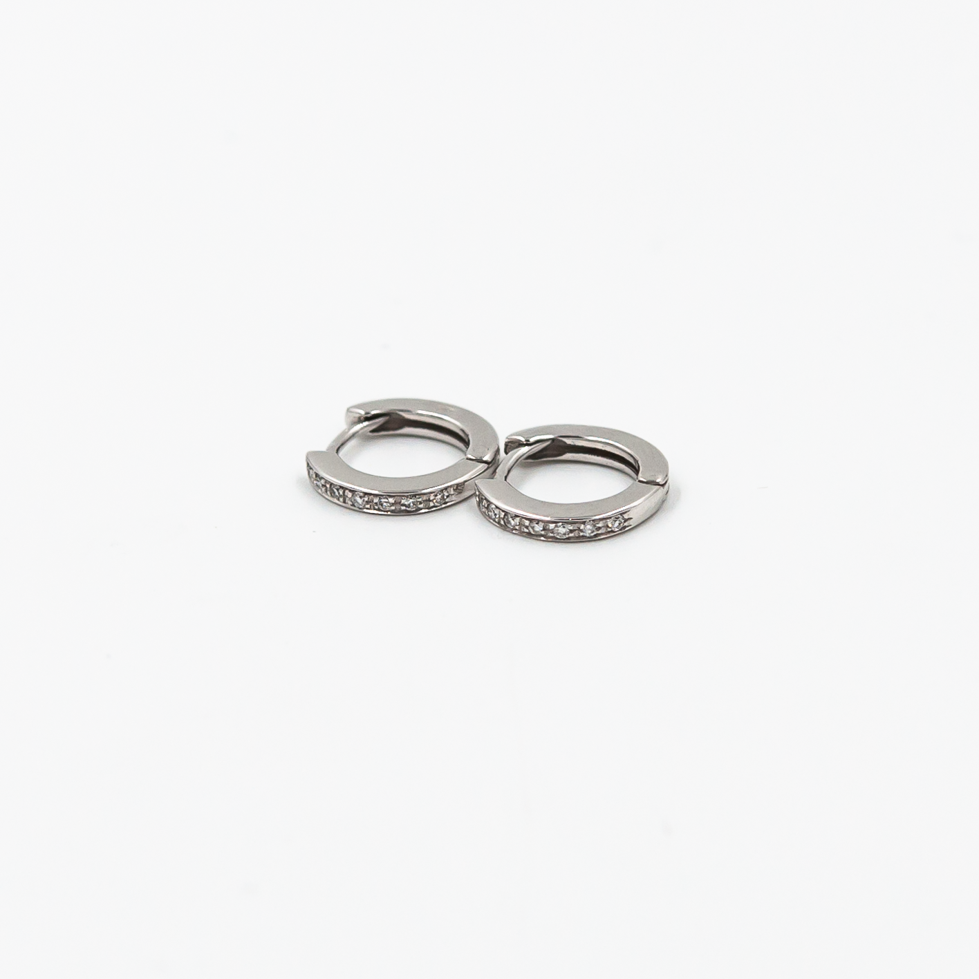 Bella Gold Diamond Earrings.