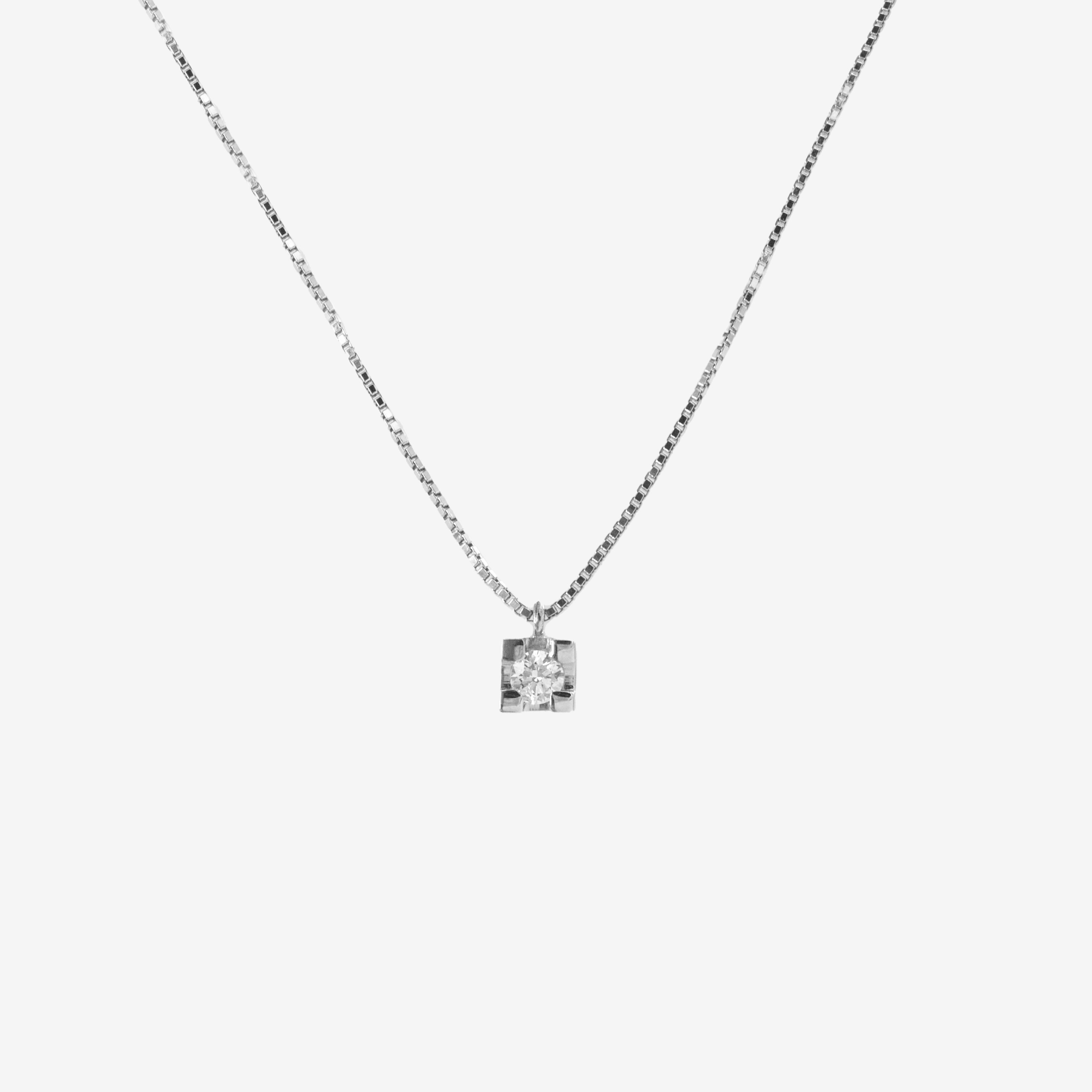 Tiny Diamond Necklace