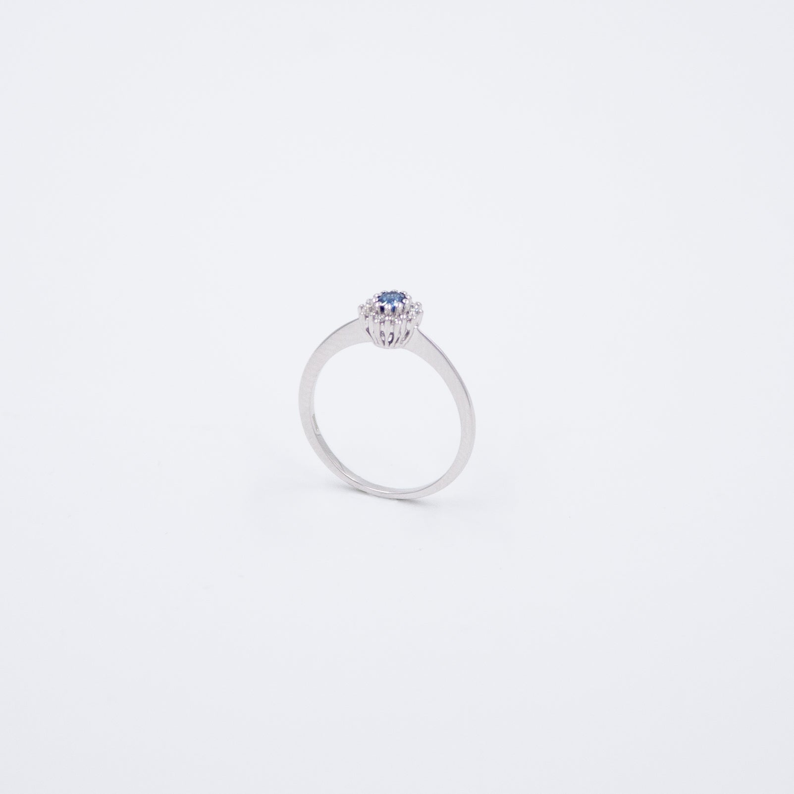 Inel Sapphire Sparkle cu Diamante