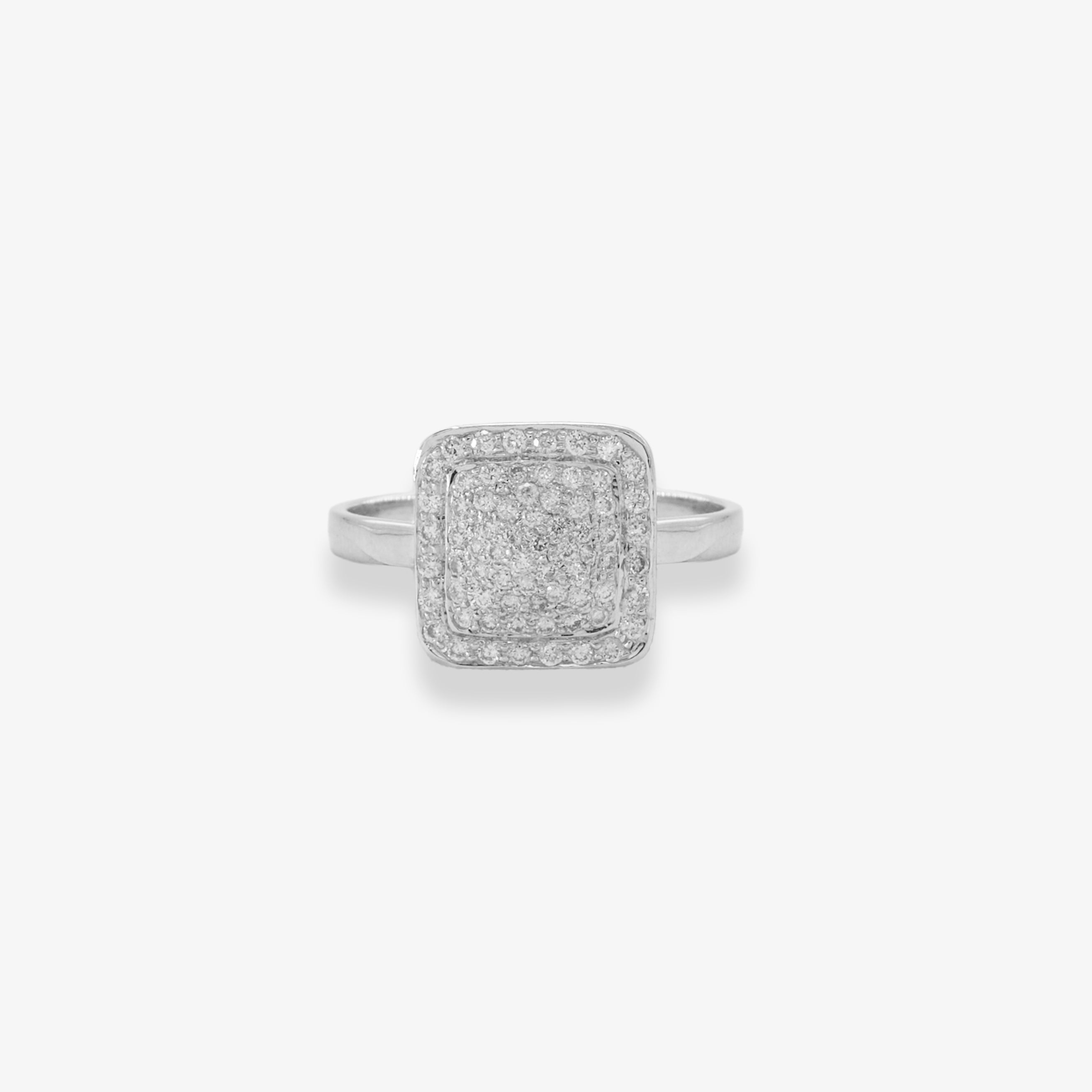 Inel aur 18k cu diamante 0.48 ct