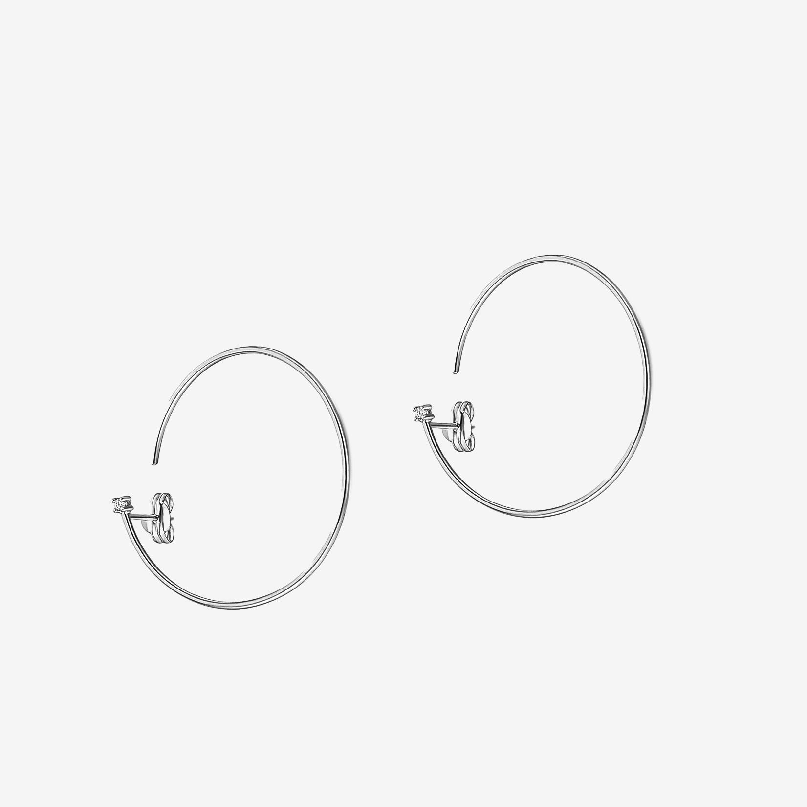 BUBBLES EARRINGS WITH DIAMONDS