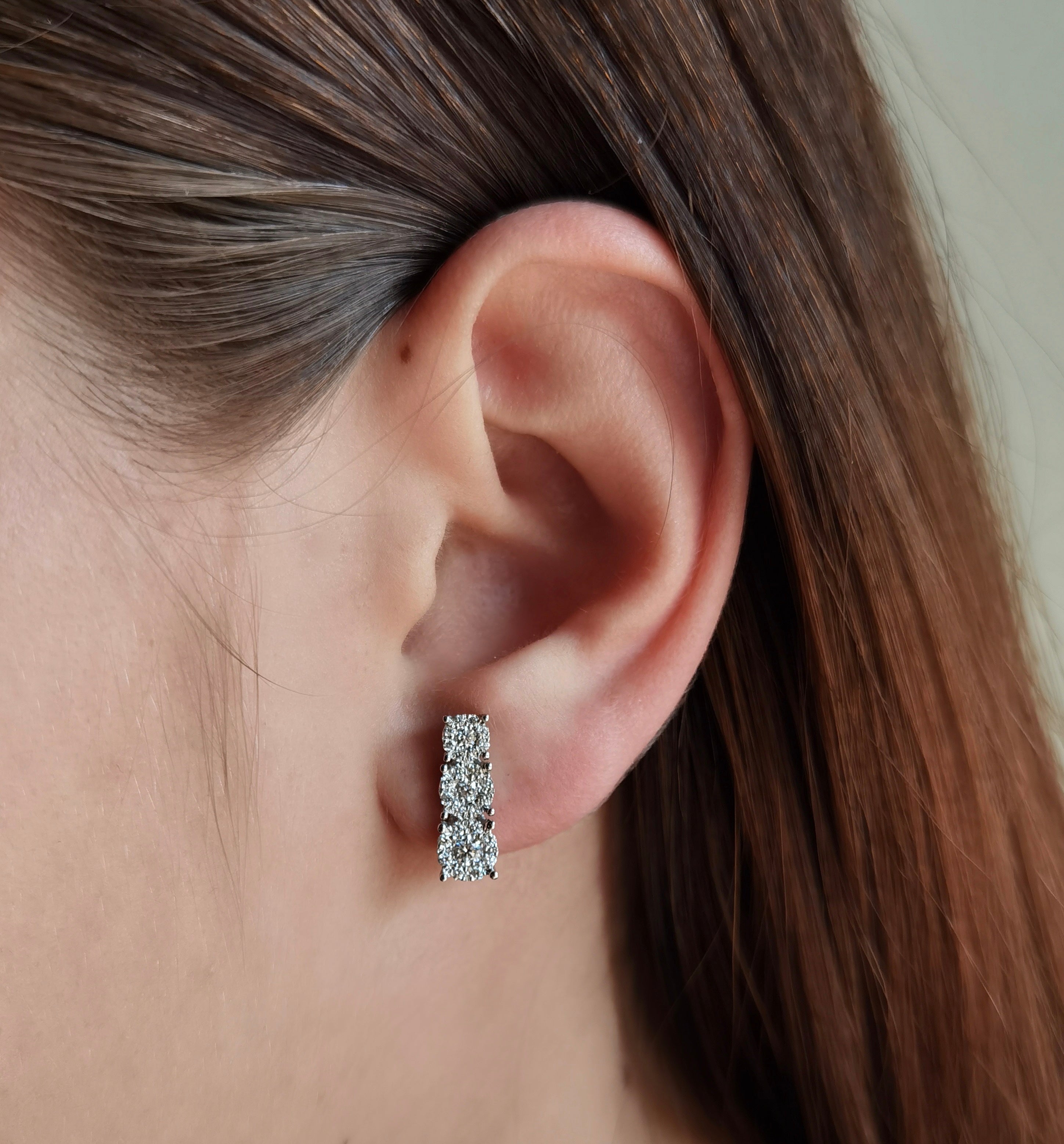 Calista diamond earrings
