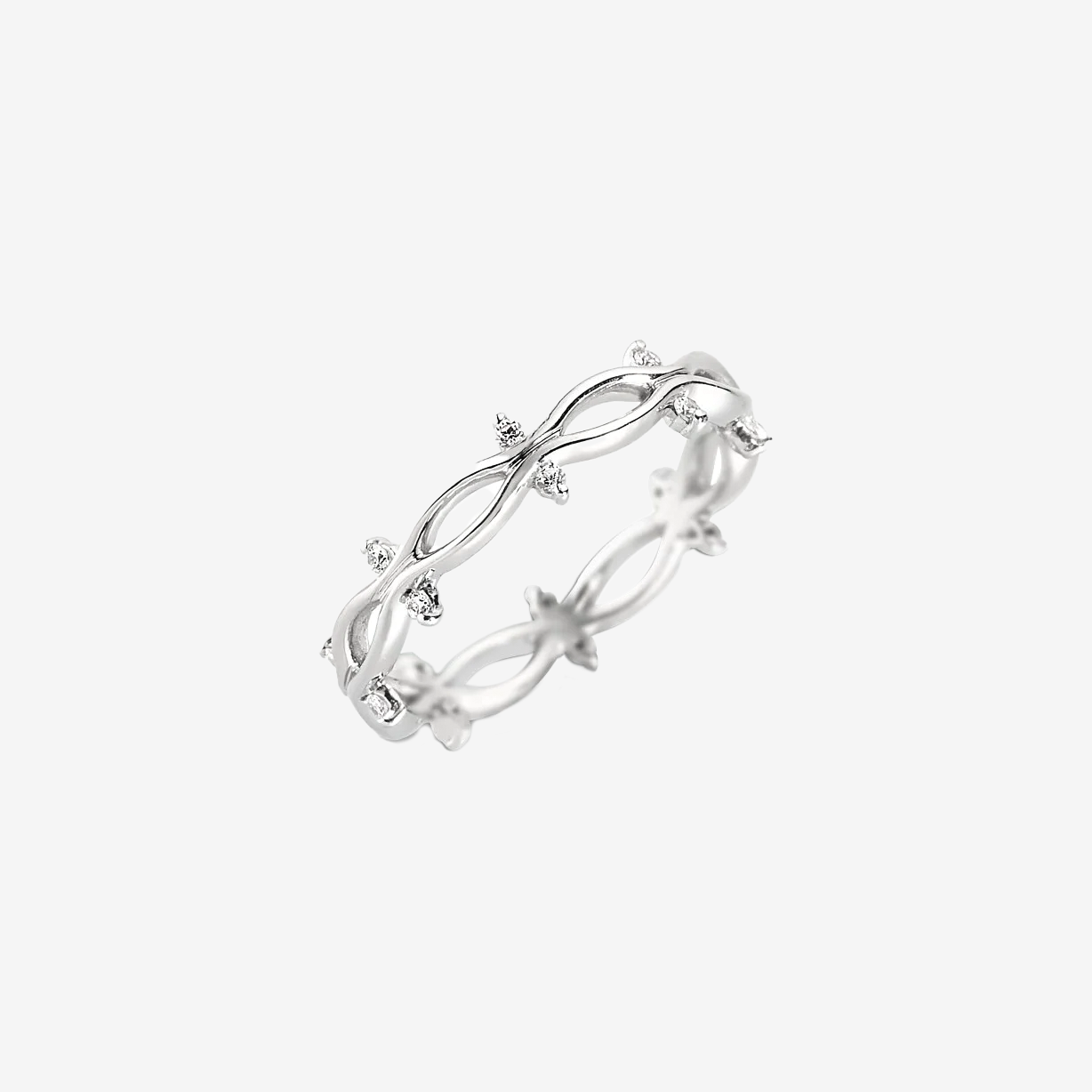 Sedona Diamond Wedding Ring - White Gold