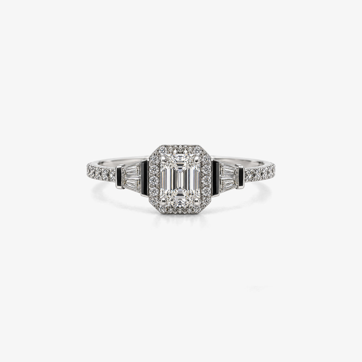 Inel din aur 18K cu diamante 0,50 ct