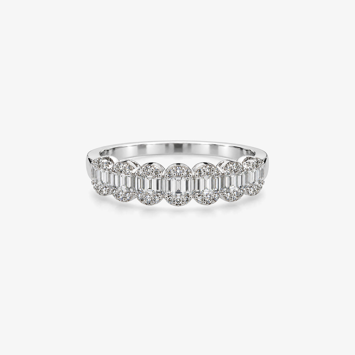 Inel din aur 18K cu diamante 0,50 ct