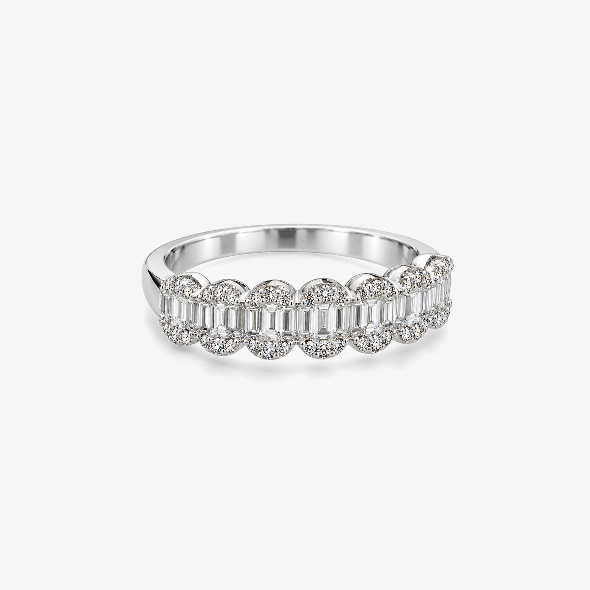 Inel din aur 18K cu diamante 0,50 ct