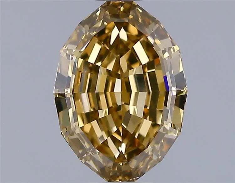 1.51ct Oval Natural Diamond (Colour Fancy Brown, Clarity VS1, GIA Certified)
