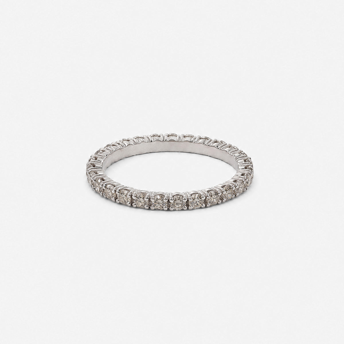 Inel eternity din aur 18K cu diamante 1,00 ct