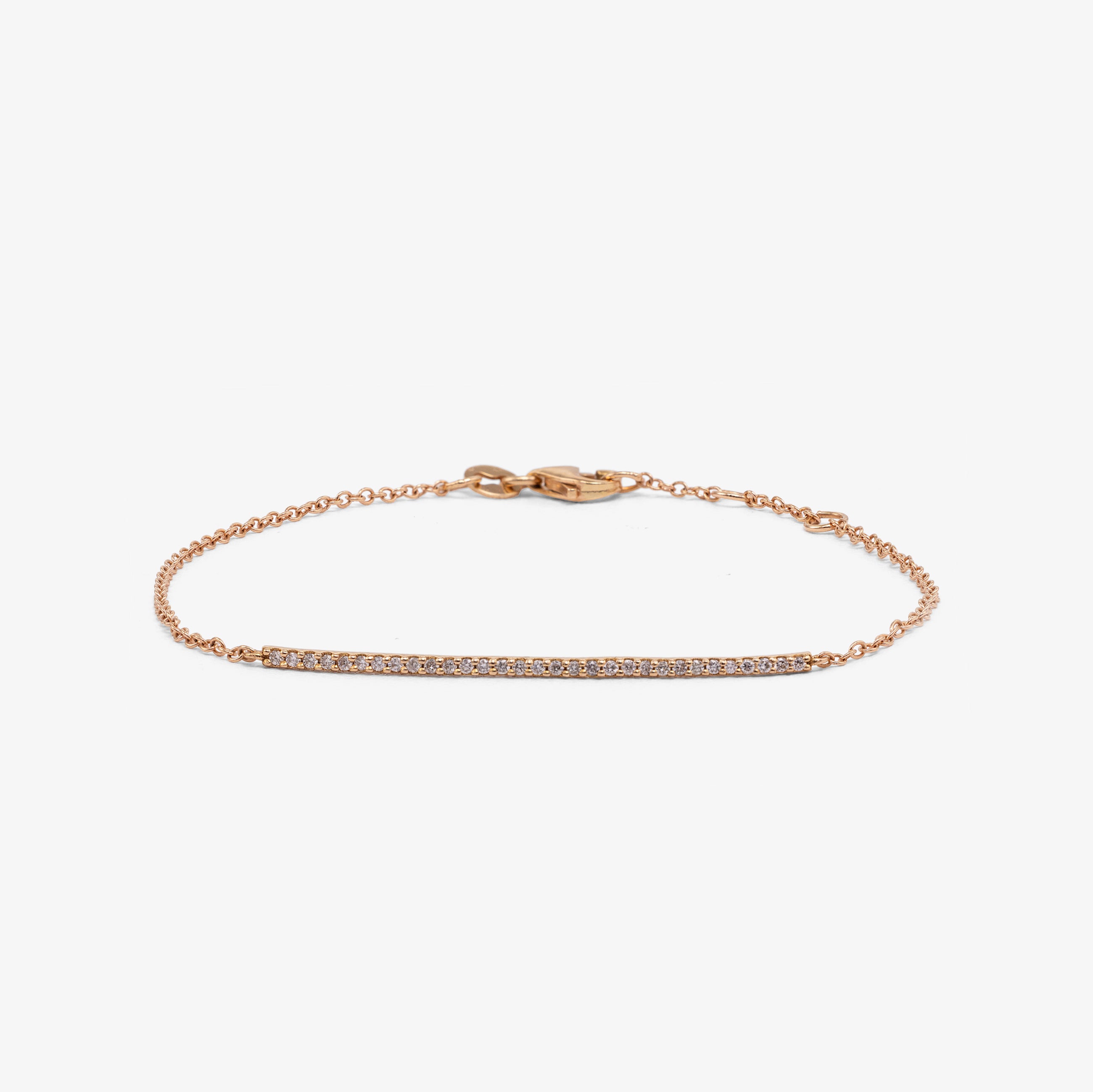 Bratara aur 18k cu diamante 0.17 ct