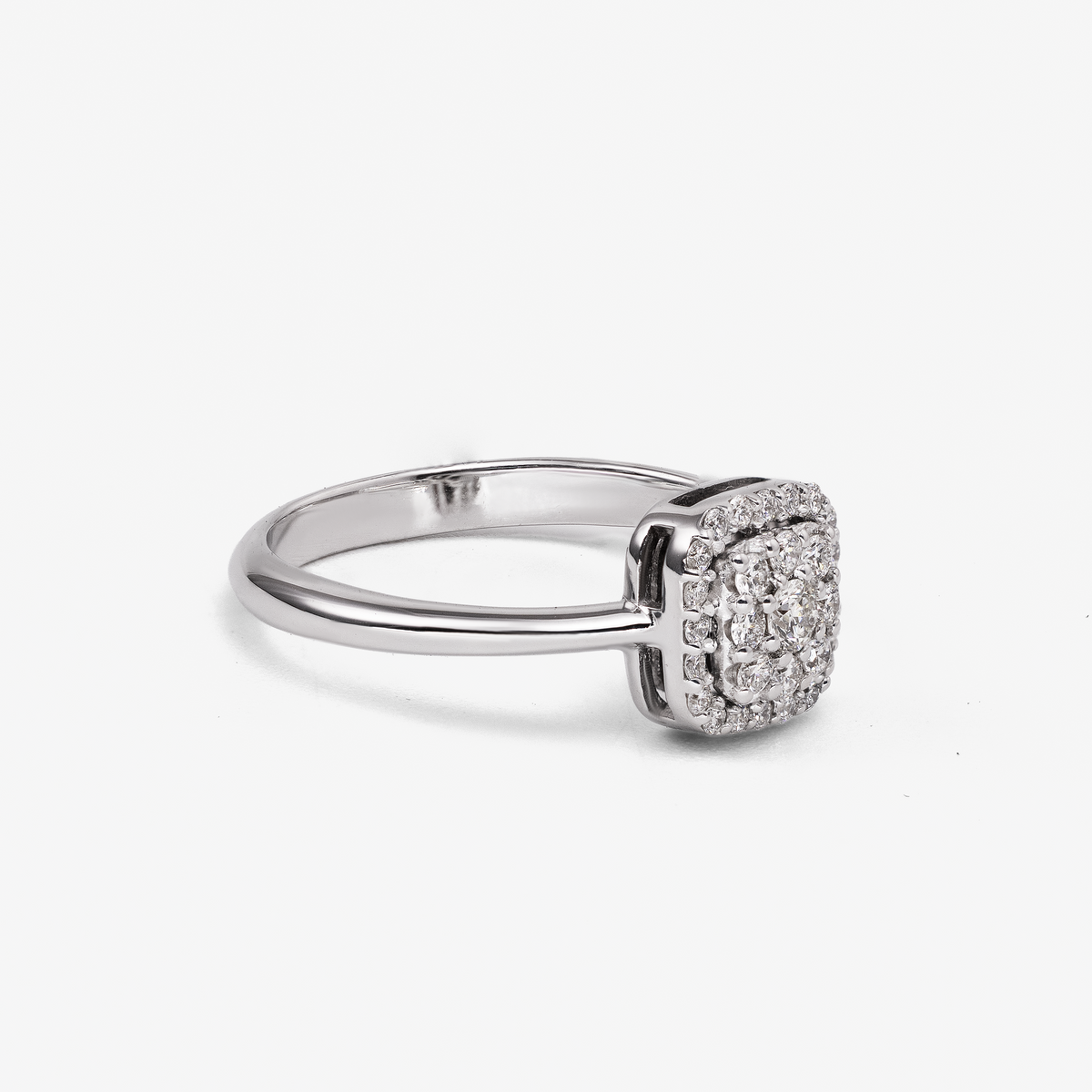 Inel aur 18k cu diamante 0.31 ct