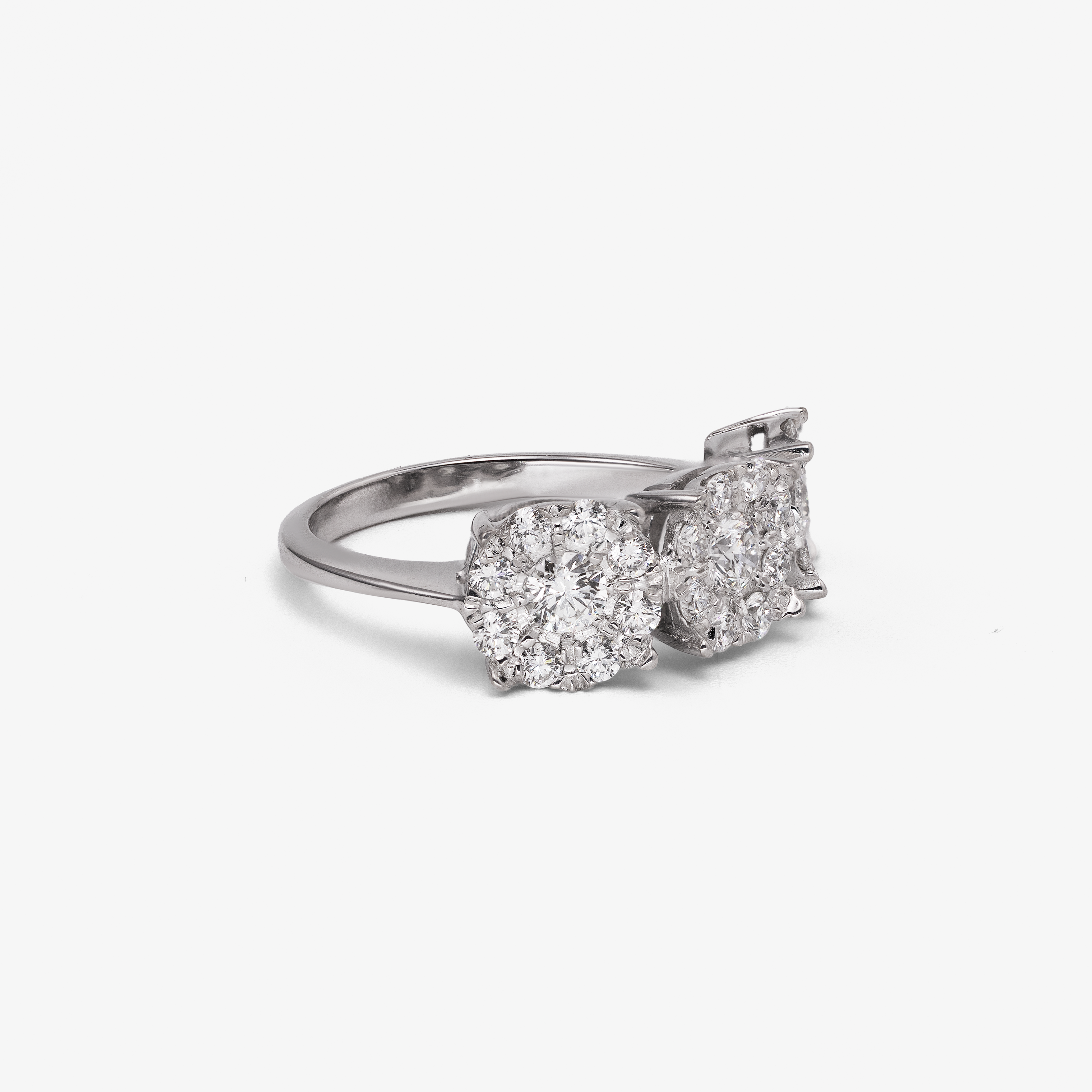 Inel aur 18k cu diamante 1.28 ct