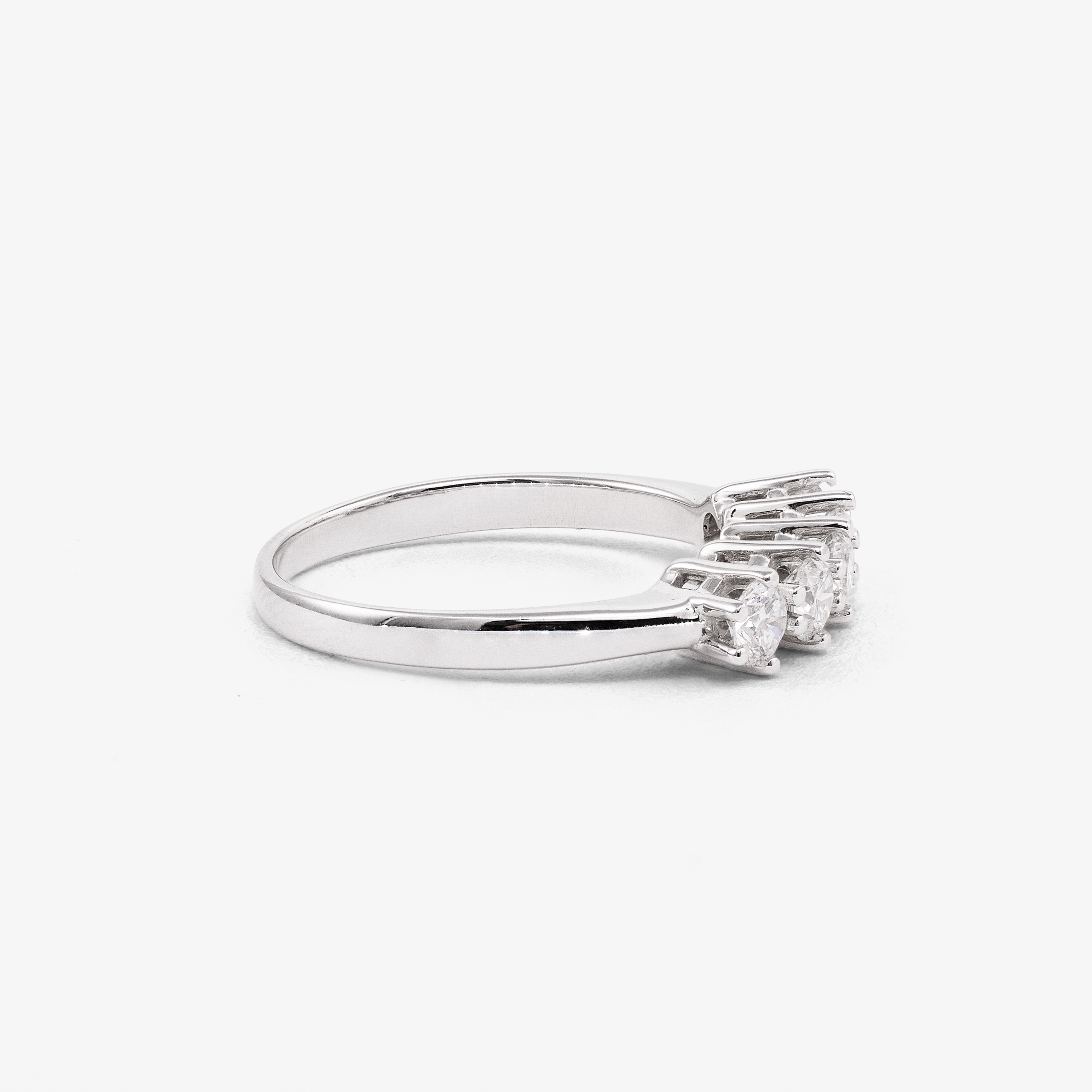 Inel aur 18k cu diamante 0.65 ct