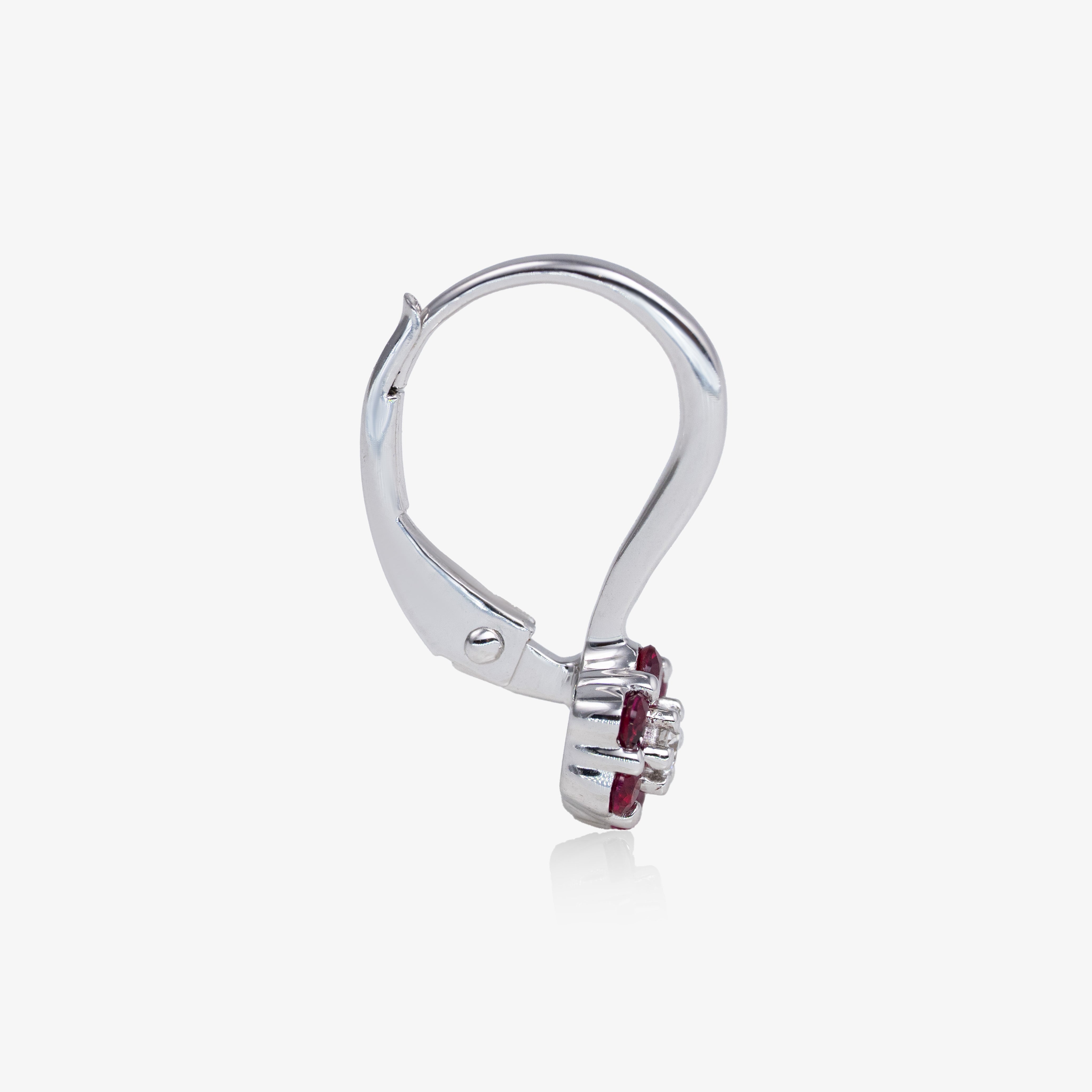 Cercei aur 18k cu rubine 0.29 ct