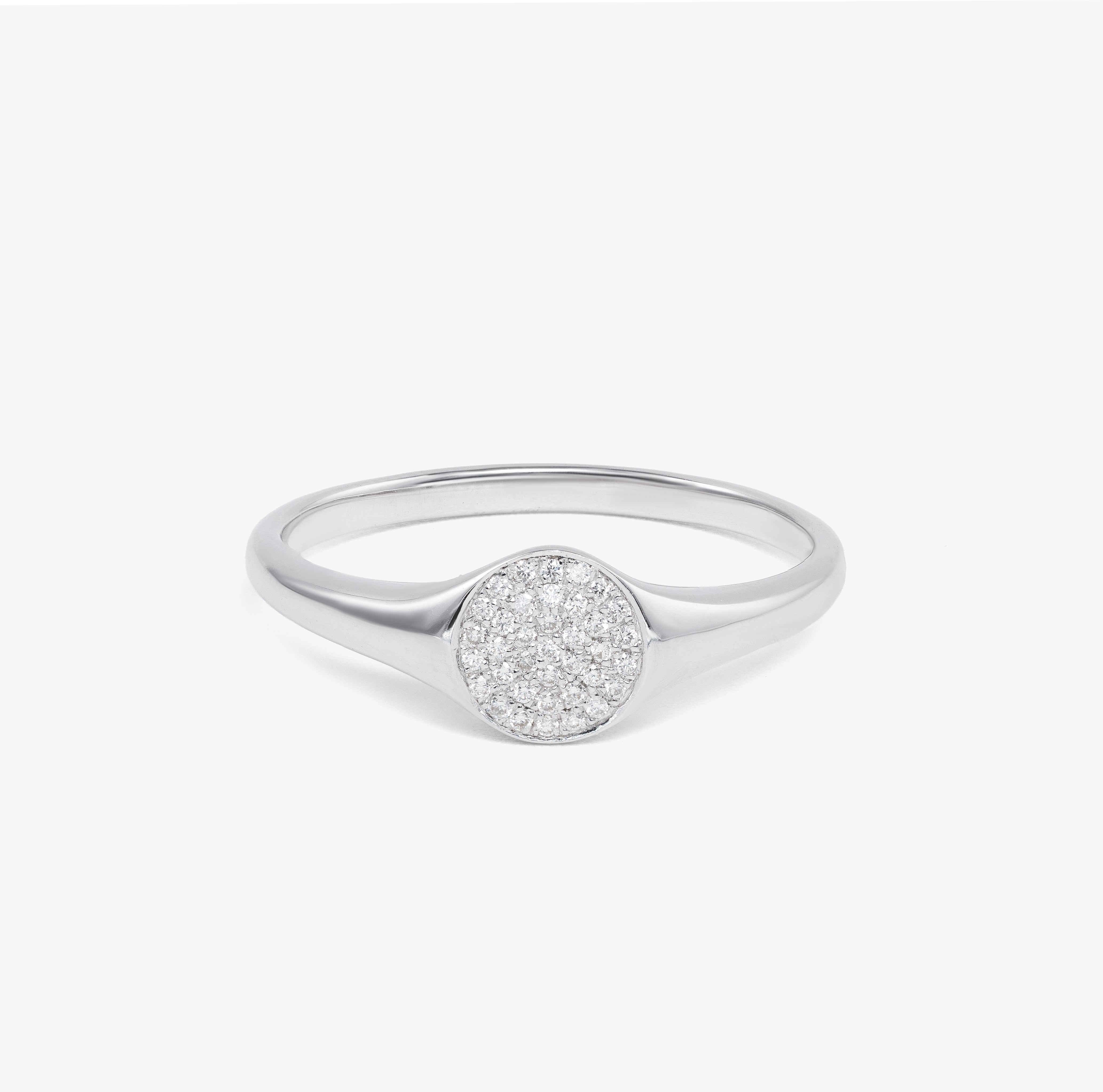 Inel aur 18k cu diamante 0.07 ct
