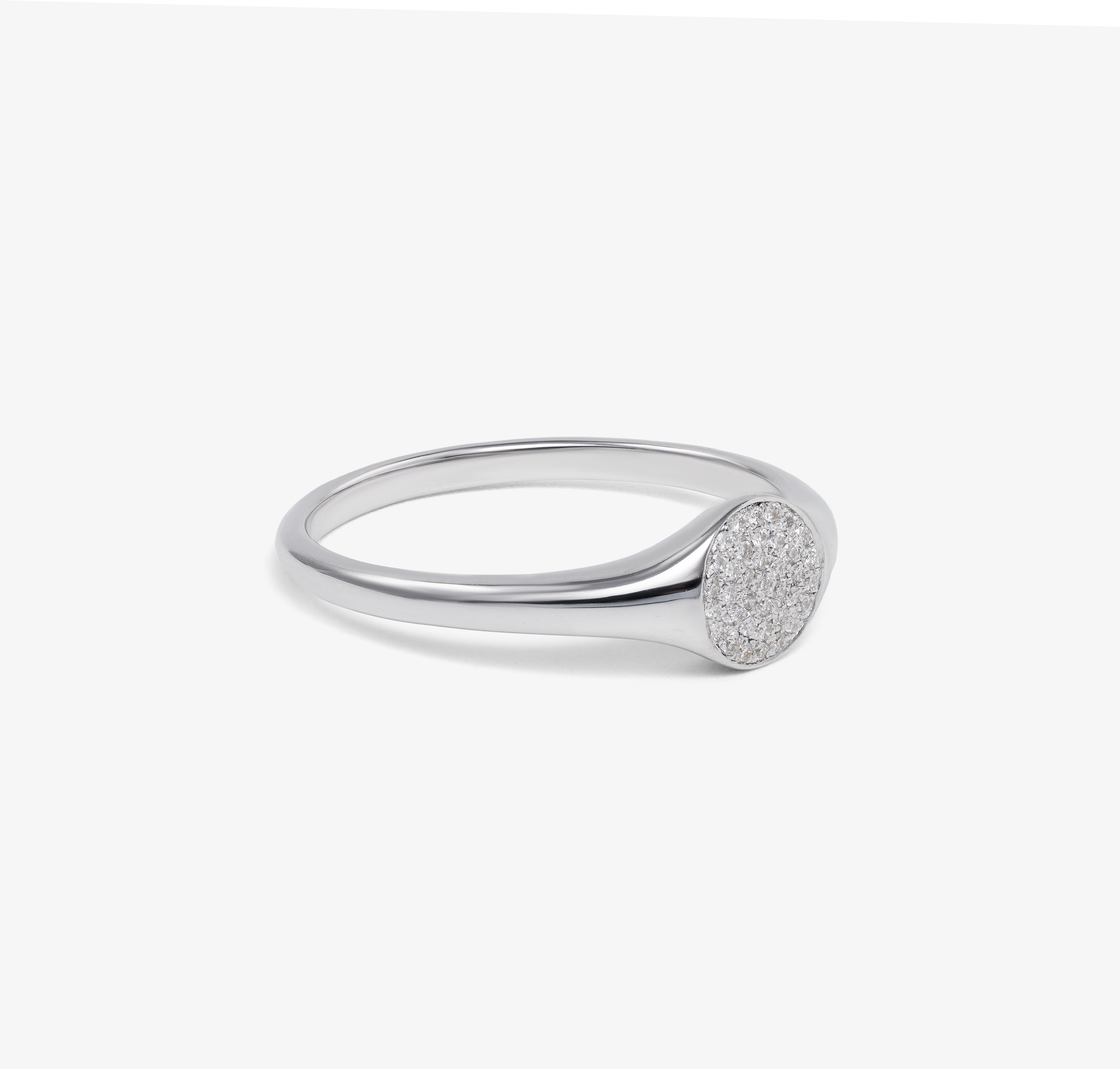 Inel aur 18k cu diamante 0.07 ct