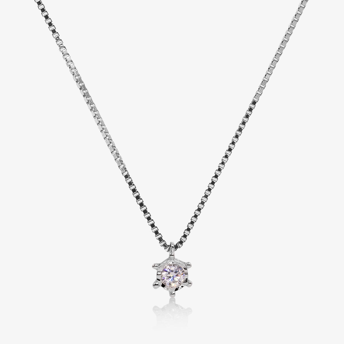 Colier Star aur 18k cu diamant