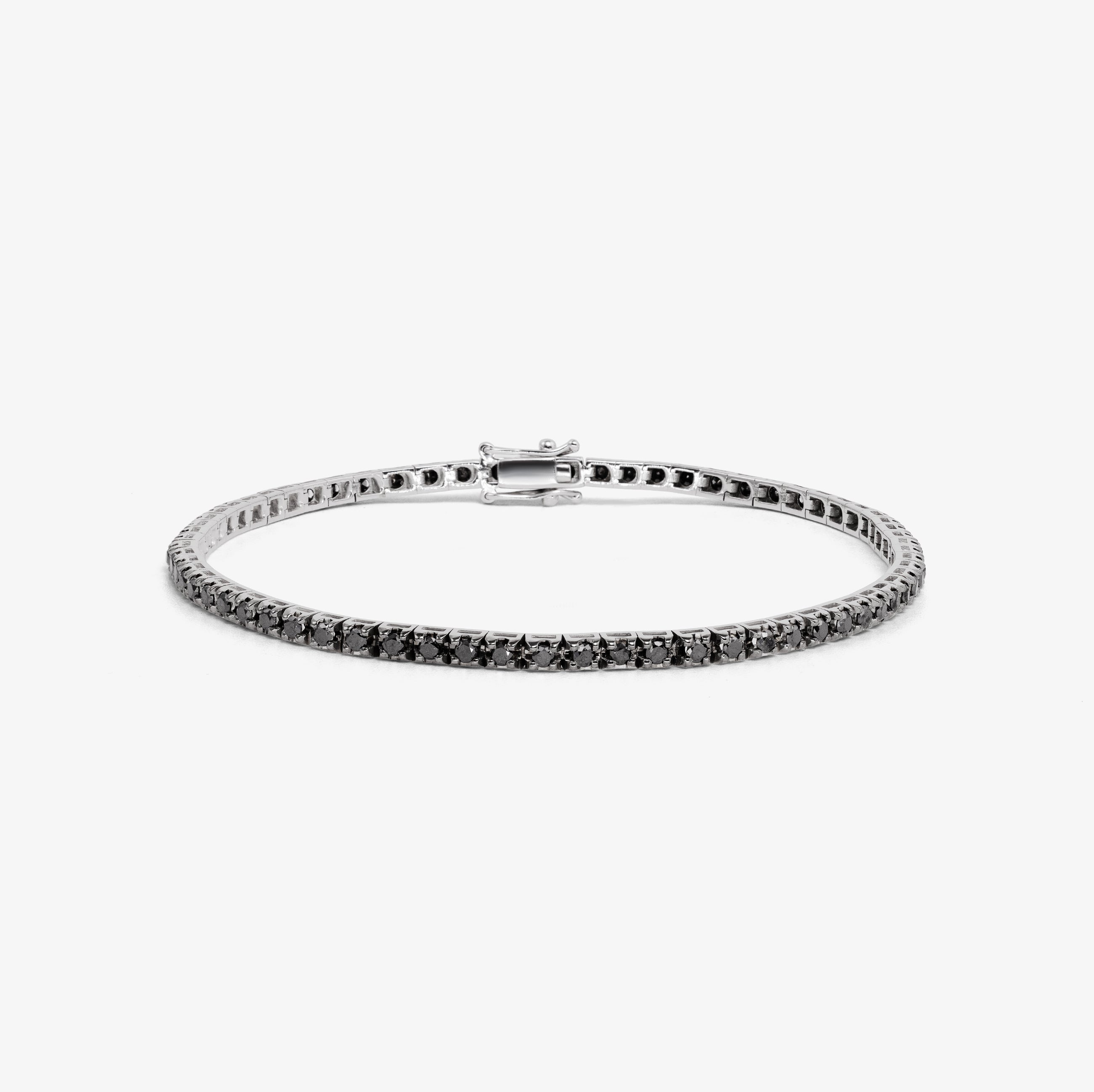 Black Diamonds Tennis bracelet 2.00ct