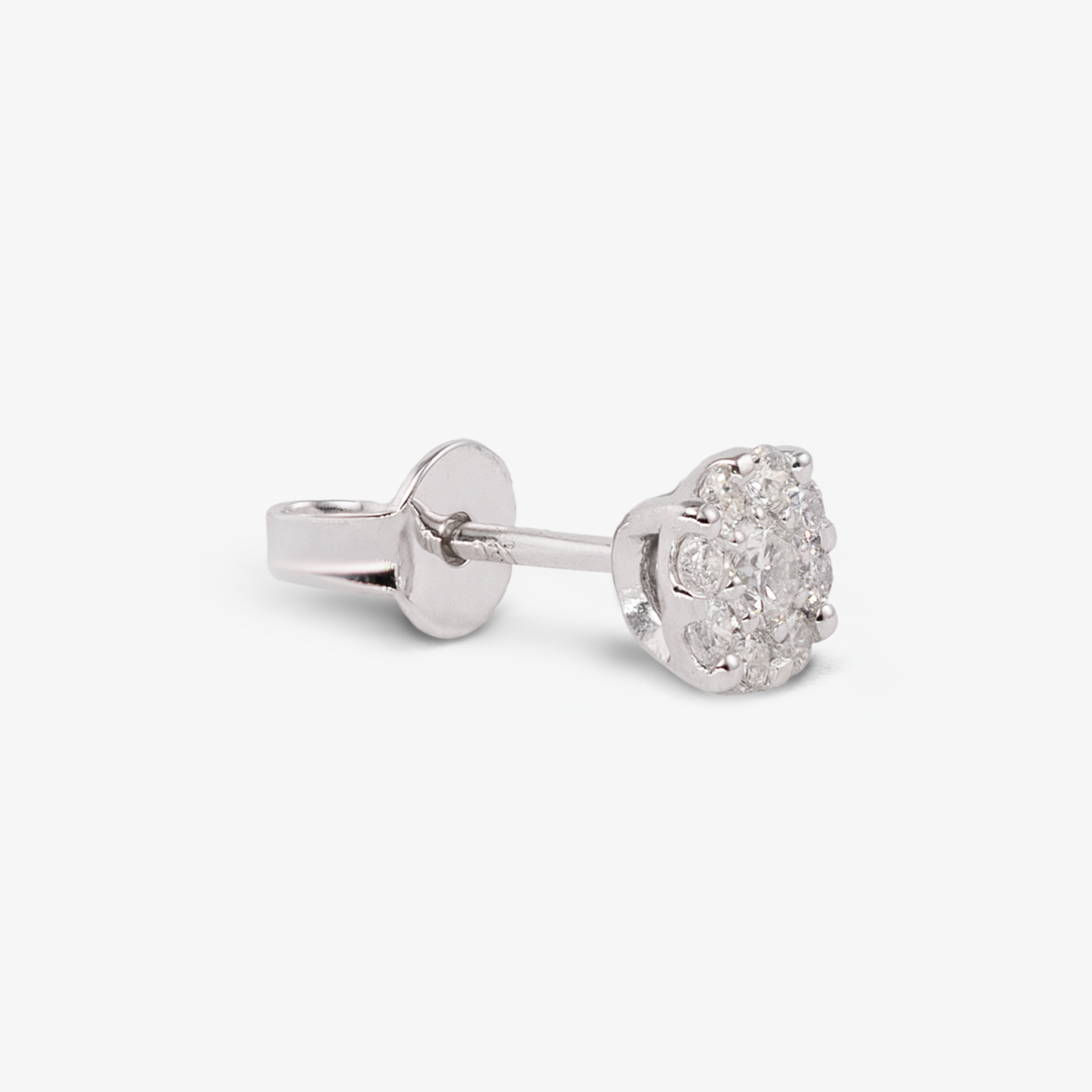 Cercei aur 18k cu diamante 0.97 ct