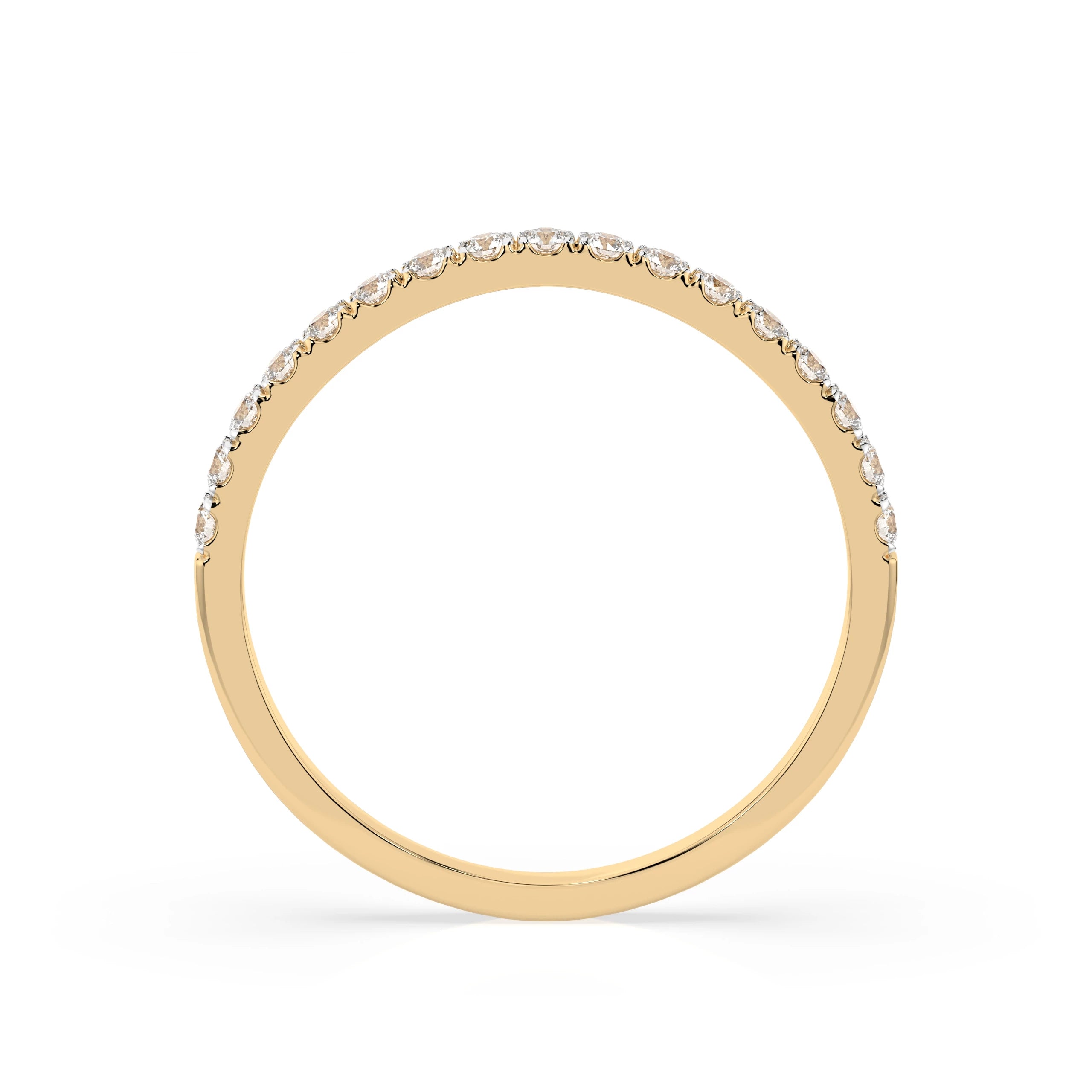 Inel din Aur cu Diamante Rotunde Briliant 0.26 CT