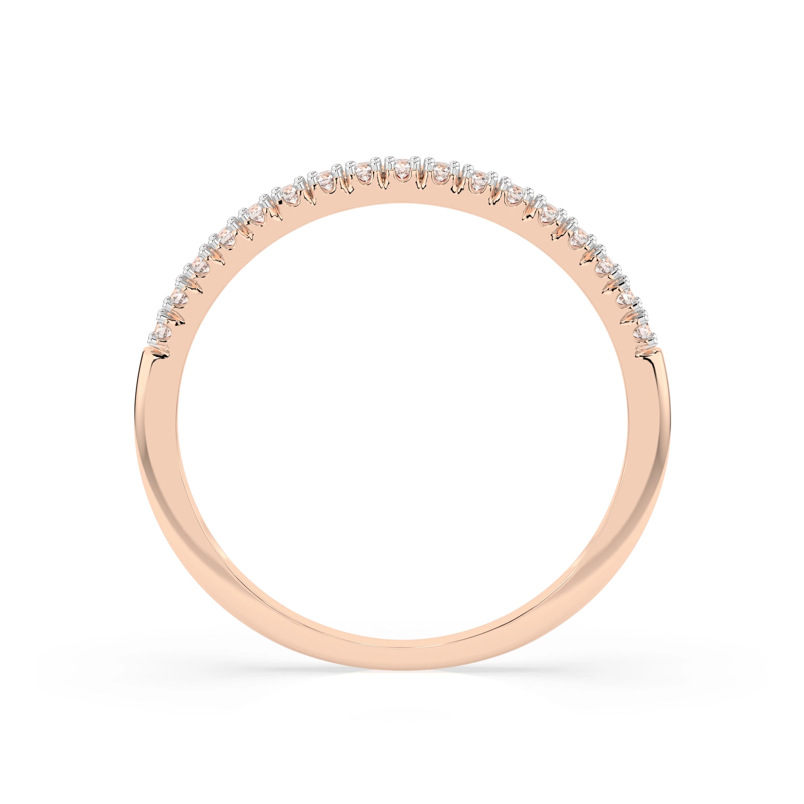 Inel din Aur cu Diamante Rotunde Briliant 0.14 CT