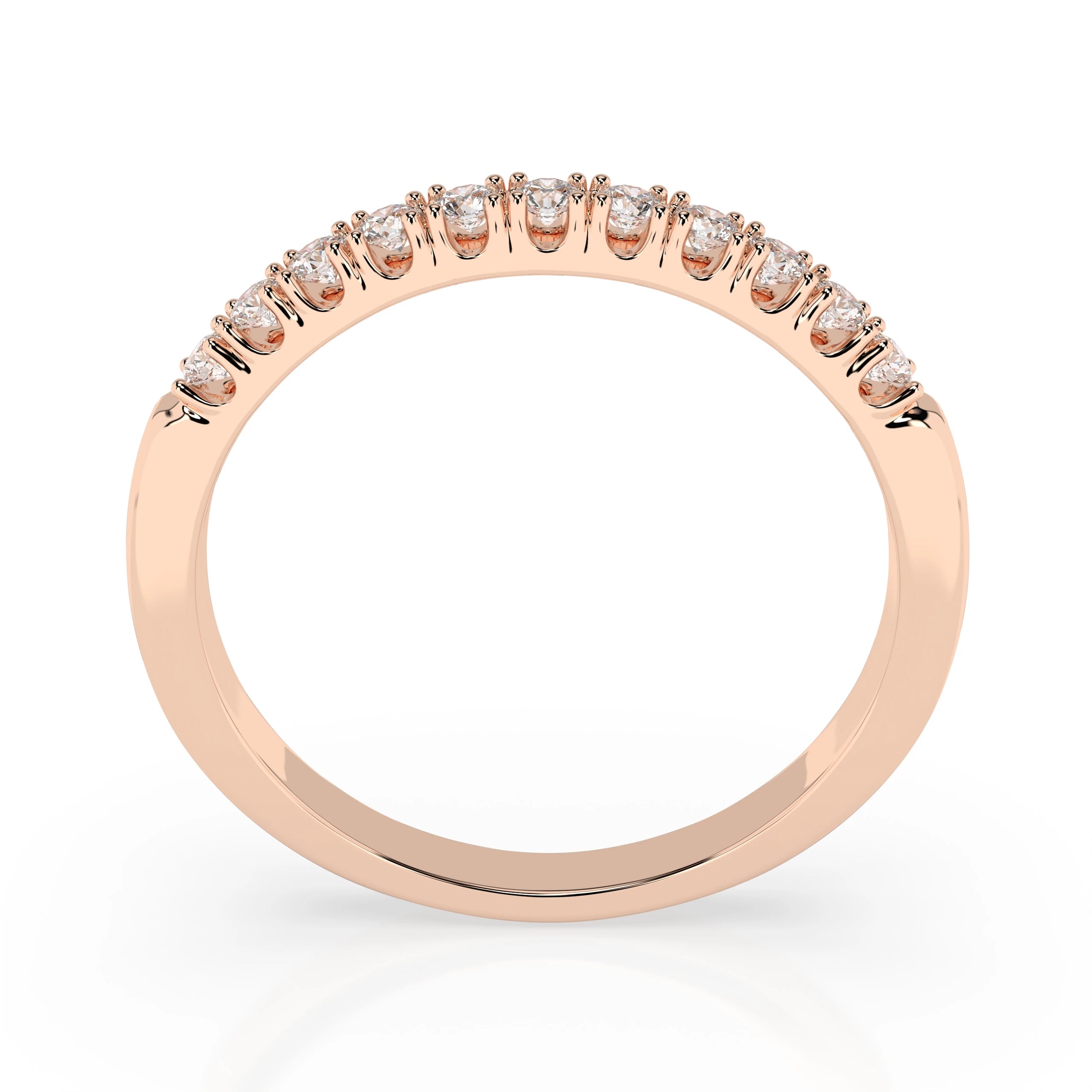 Inel din Aur cu Diamante Rotunde Briliant 0.22 CT
