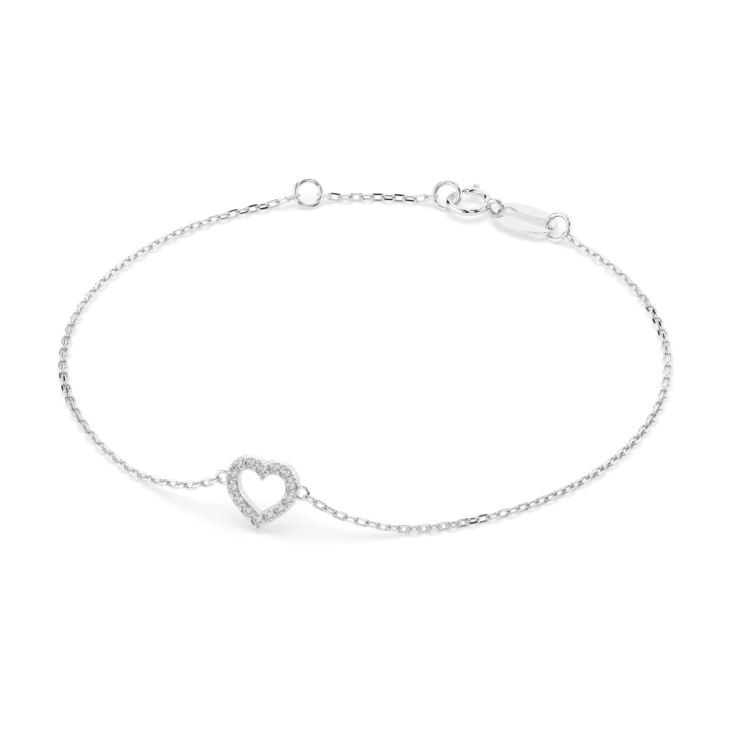 Brățară din Aur cu Diamante Rotunde Briliant 0.07 CT