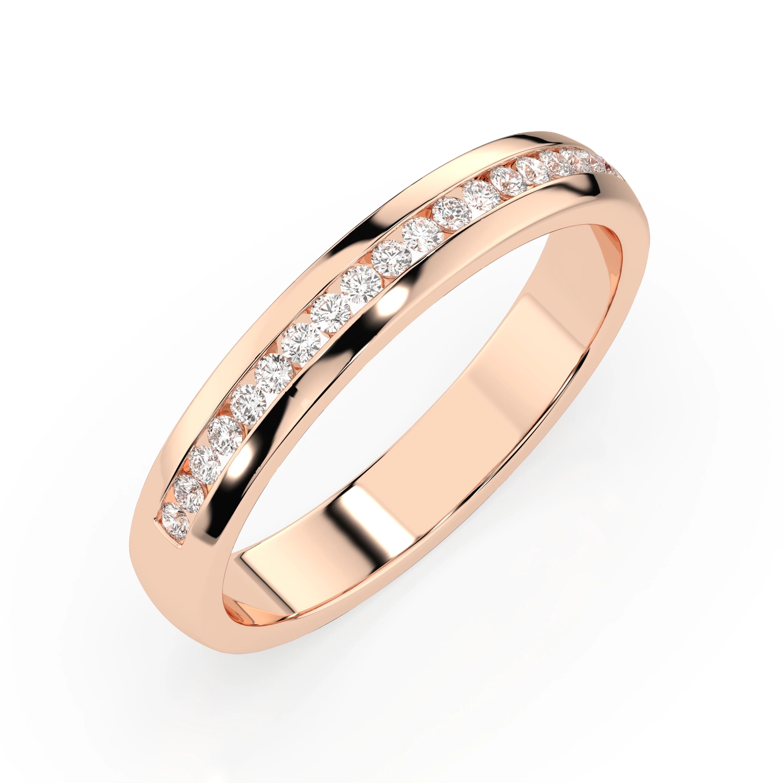Inel din Aur cu Diamante Rotunde Briliant 0.15 CT