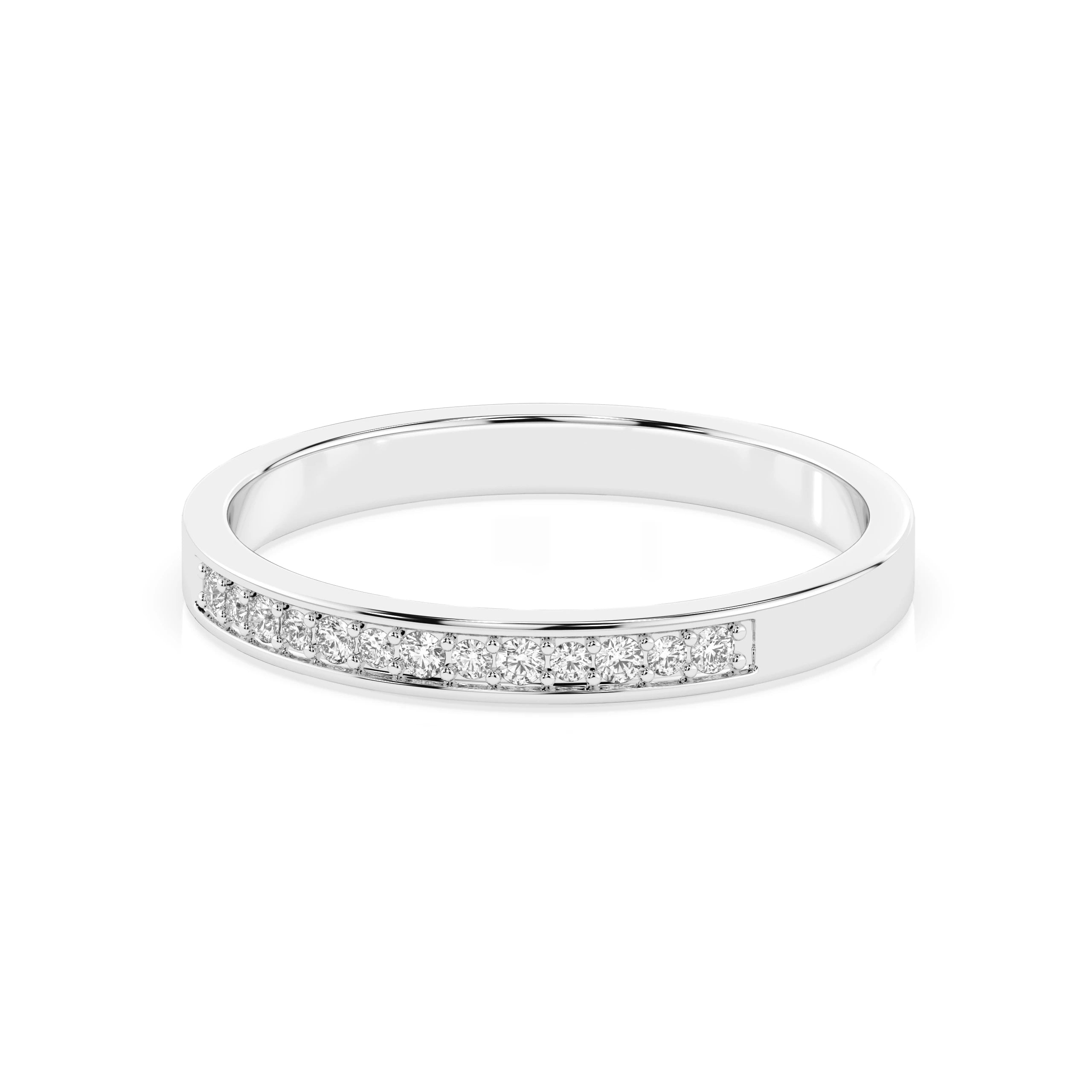 Inel din Aur cu Diamante Rotunde Briliant 0.11 CT