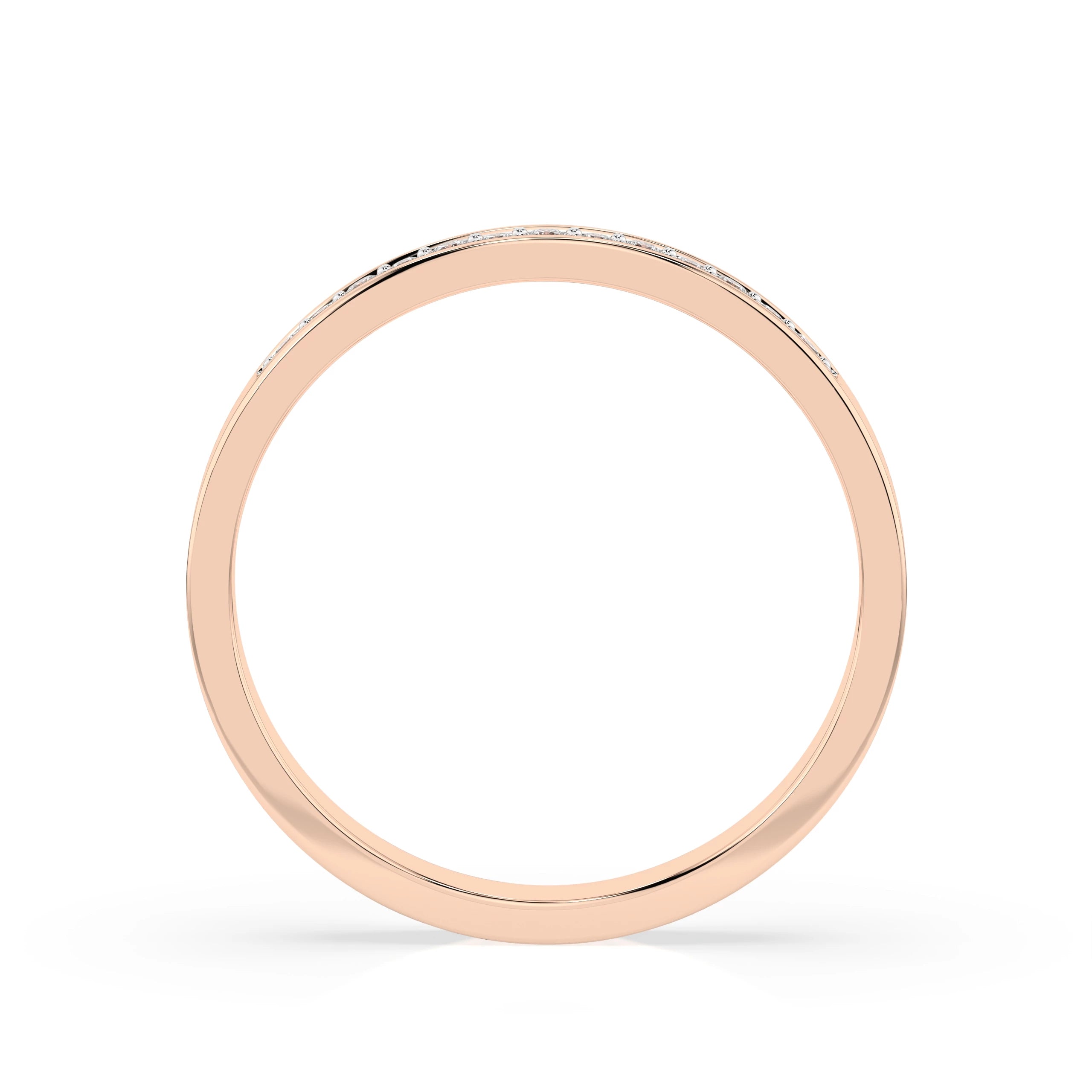 Inel din Aur cu Diamante Rotunde Briliant 0.11 CT
