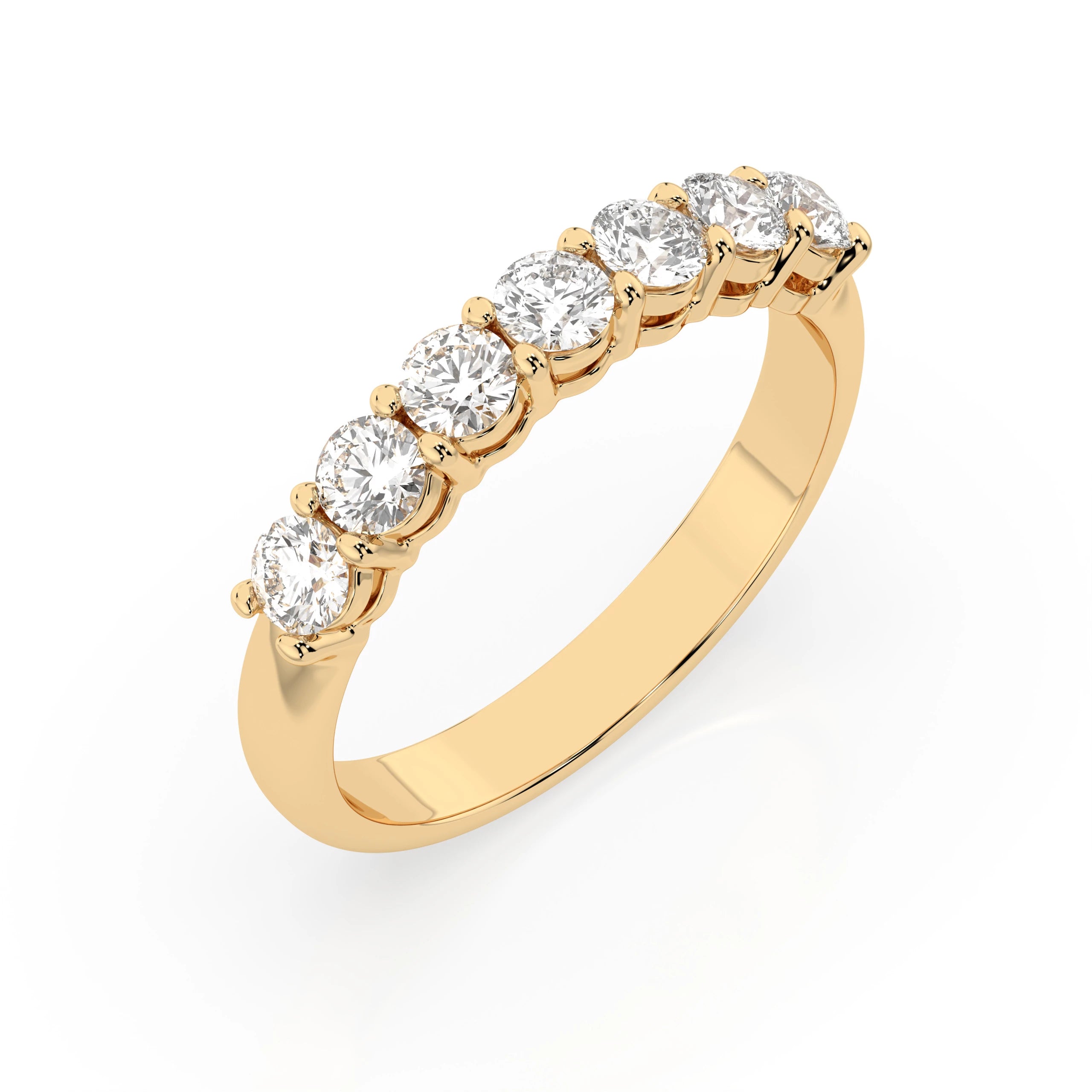 Inel din Aur cu Diamante Rotunde Briliant 0.70 CT